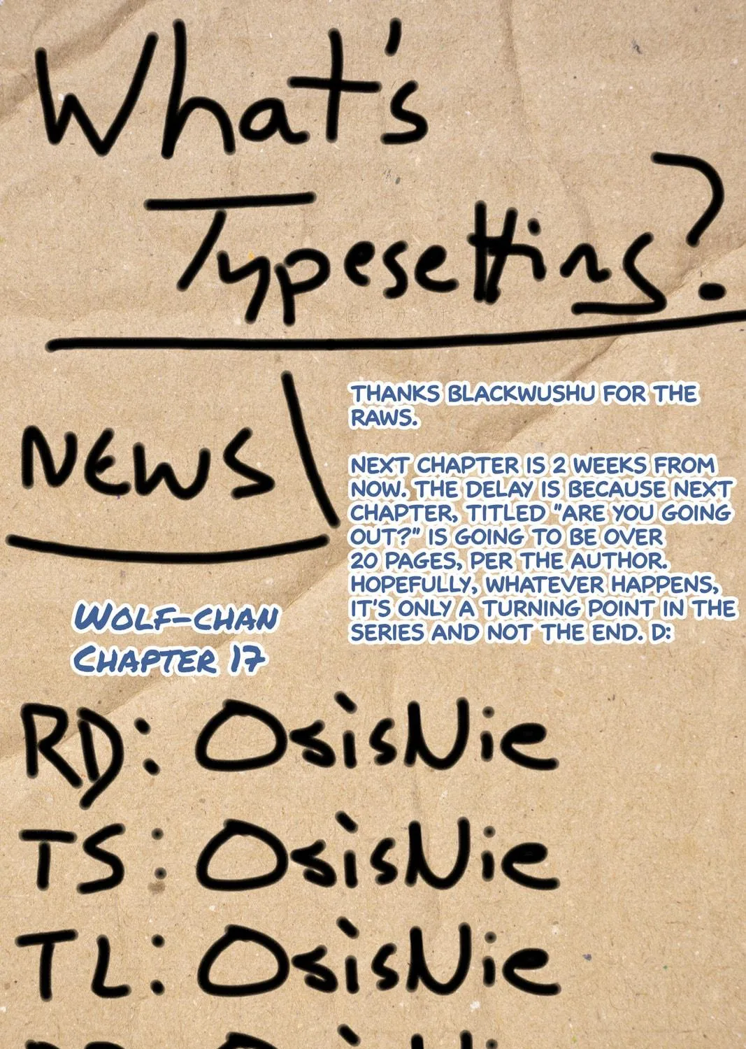 Wolf-chan wa Sumashitai Chapter 17 page 17 - 