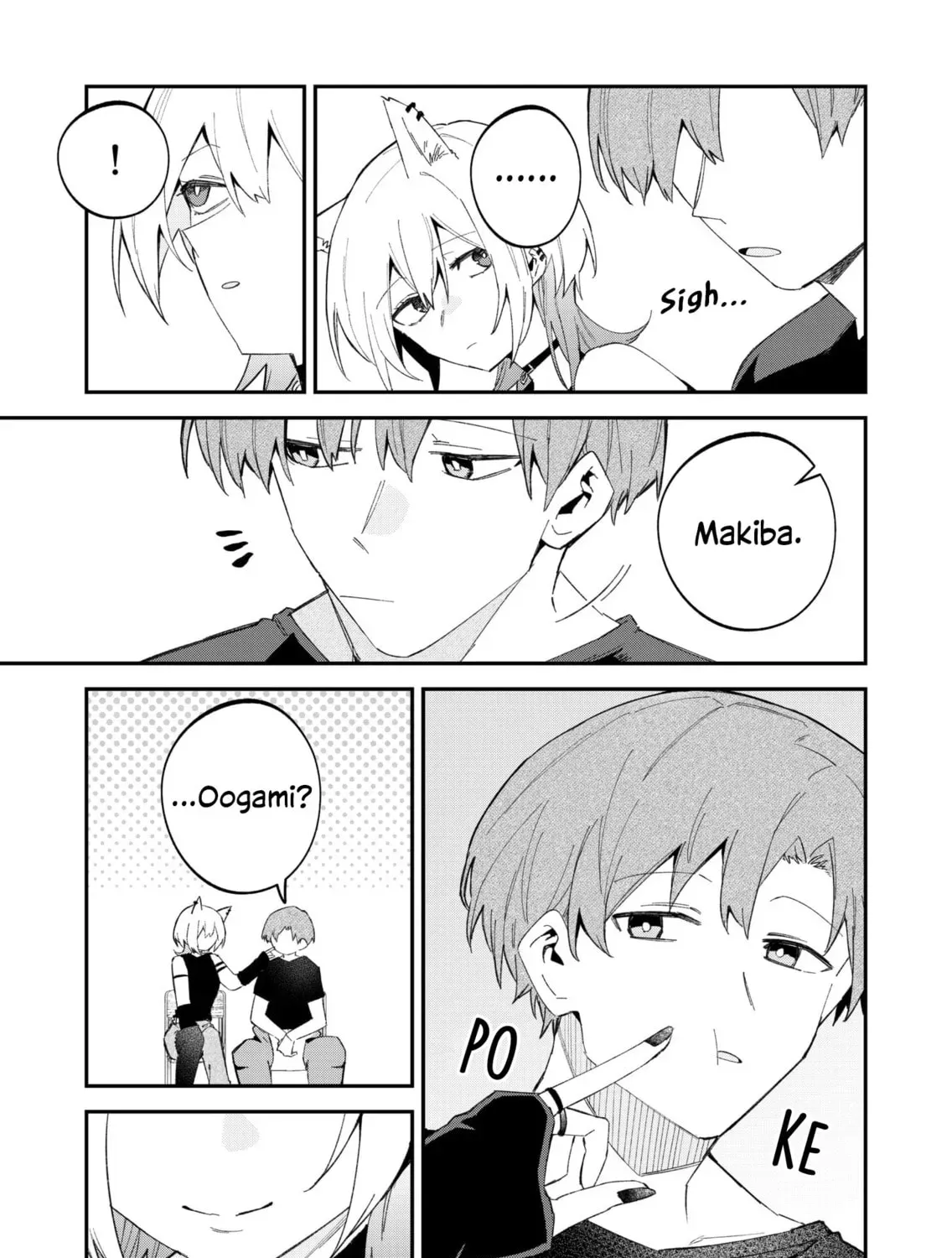 Wolf-chan wa Sumashitai Chapter 4.1 page 9 - 