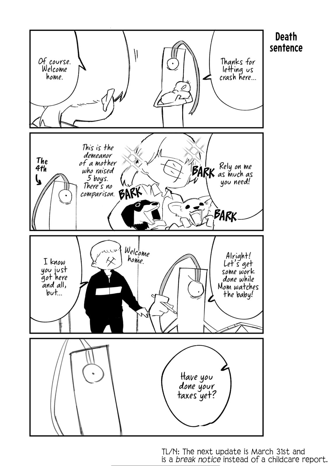 Wolf-chan wa Sumashitai Chapter 54.4 page 6 - 
