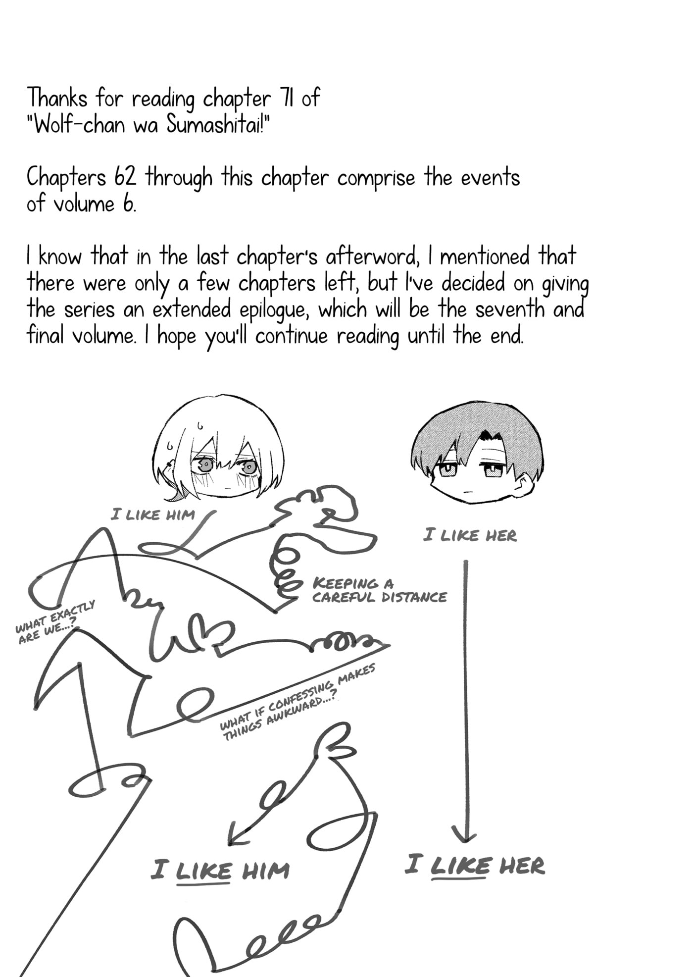 Wolf-chan wa Sumashitai Chapter 71 page 21 - 