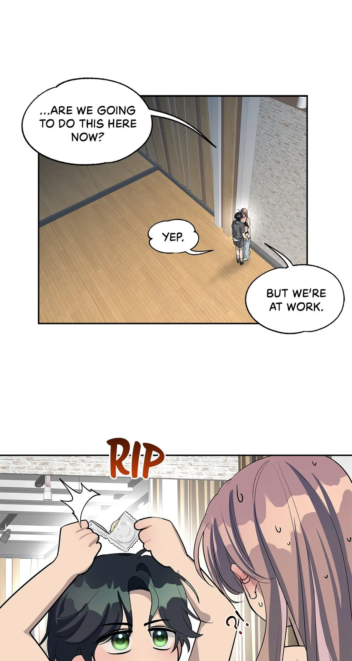 Women at Work: A Pinch of Love Chapter 5 page 21 - 