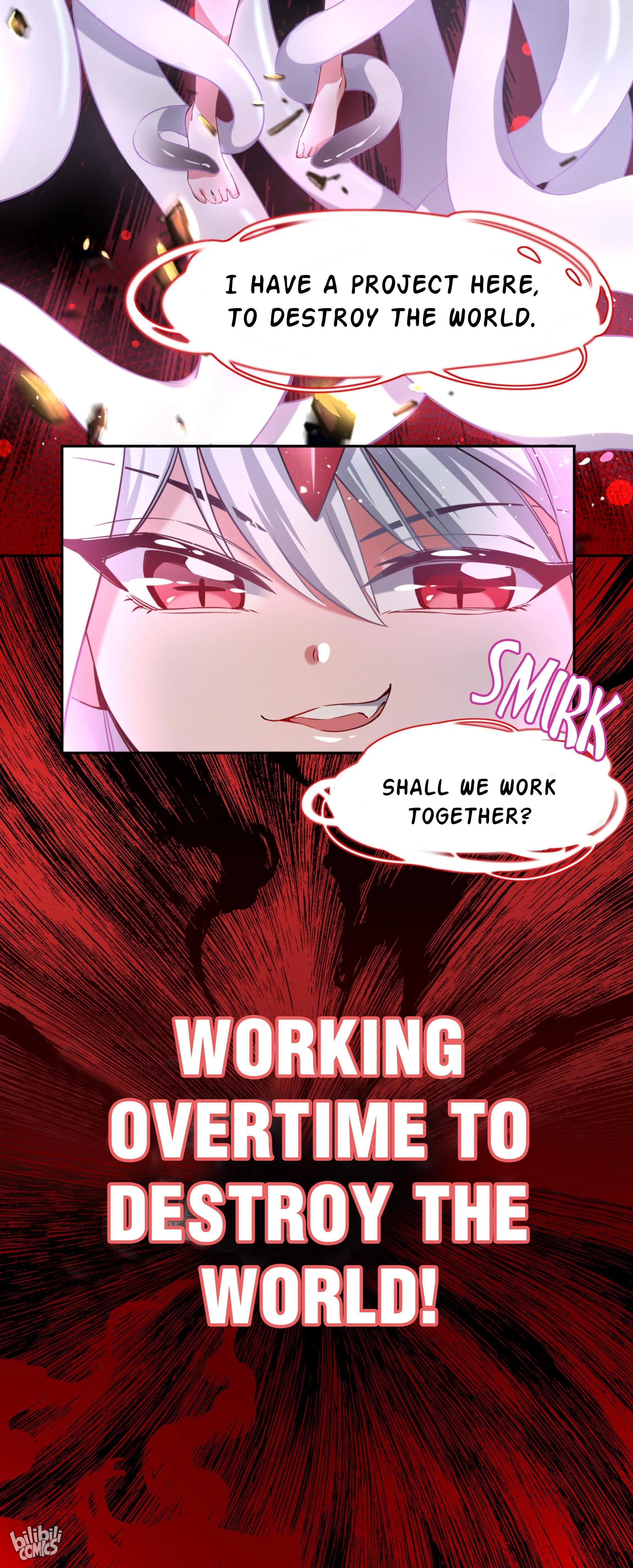 Working Overtime to Destroy the World! Chapter 1 page 73 - 
