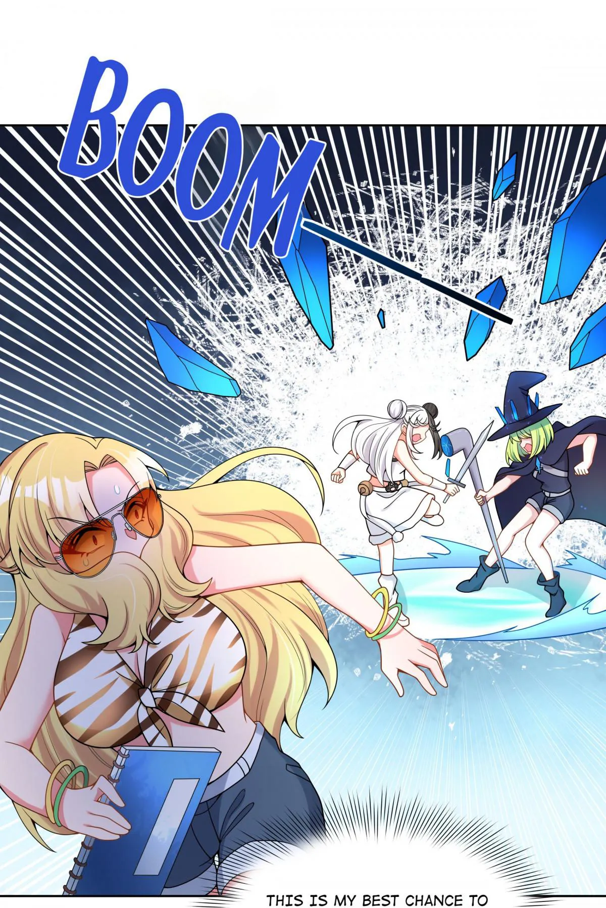 Working Overtime to Destroy the World! Chapter 100 page 12 - 