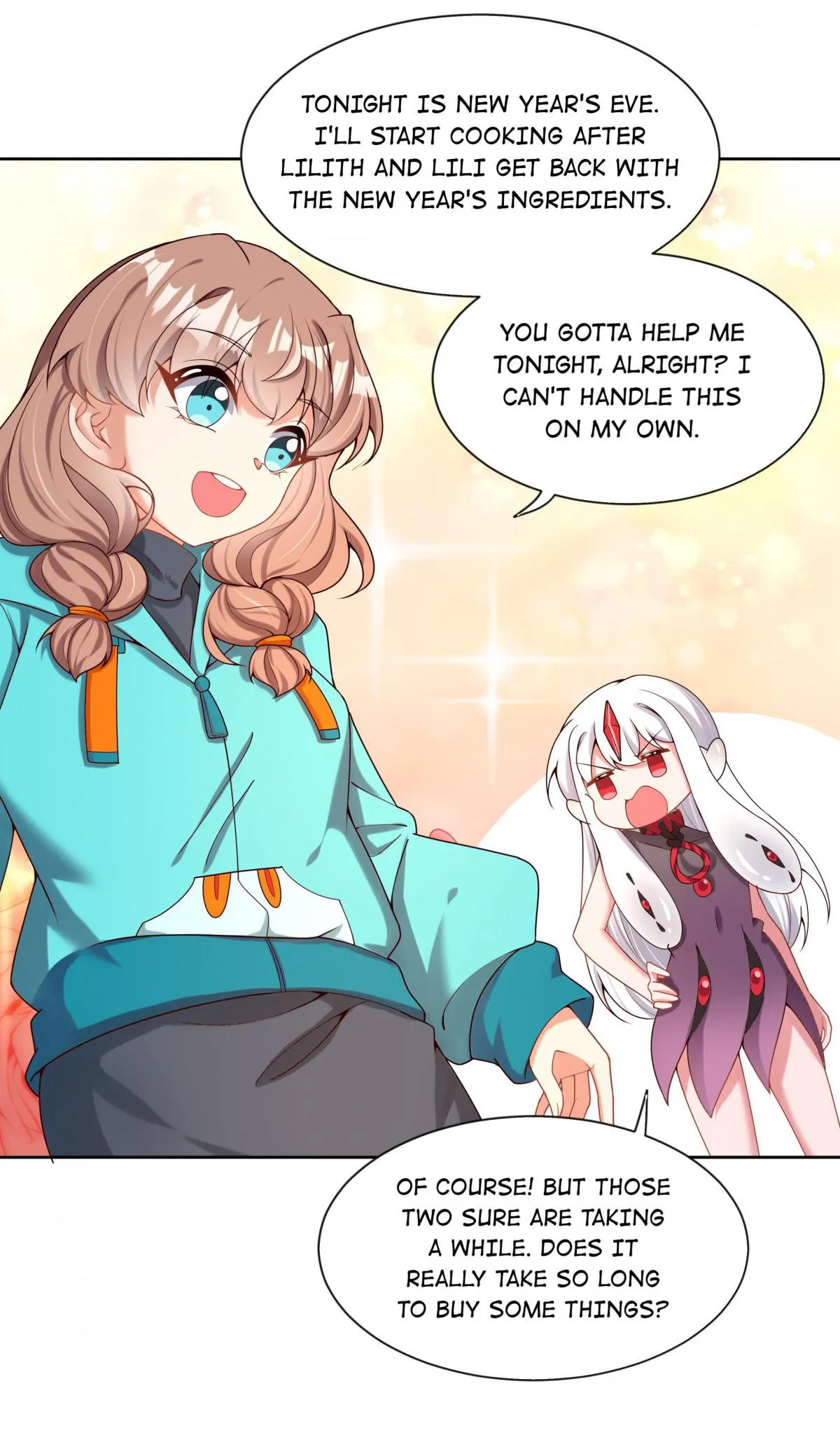 Working Overtime to Destroy the World! Chapter 101 page 8 - 