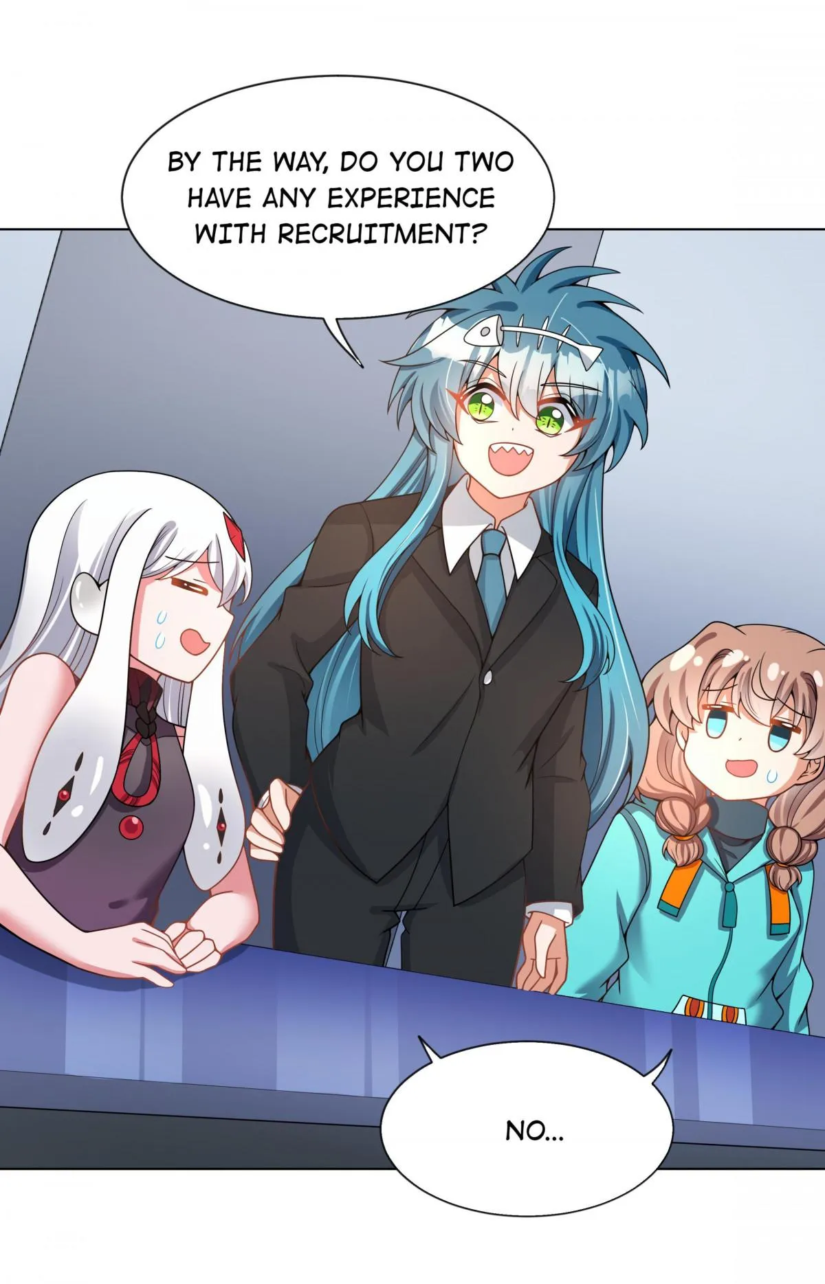 Working Overtime to Destroy the World! Chapter 104 page 14 - 