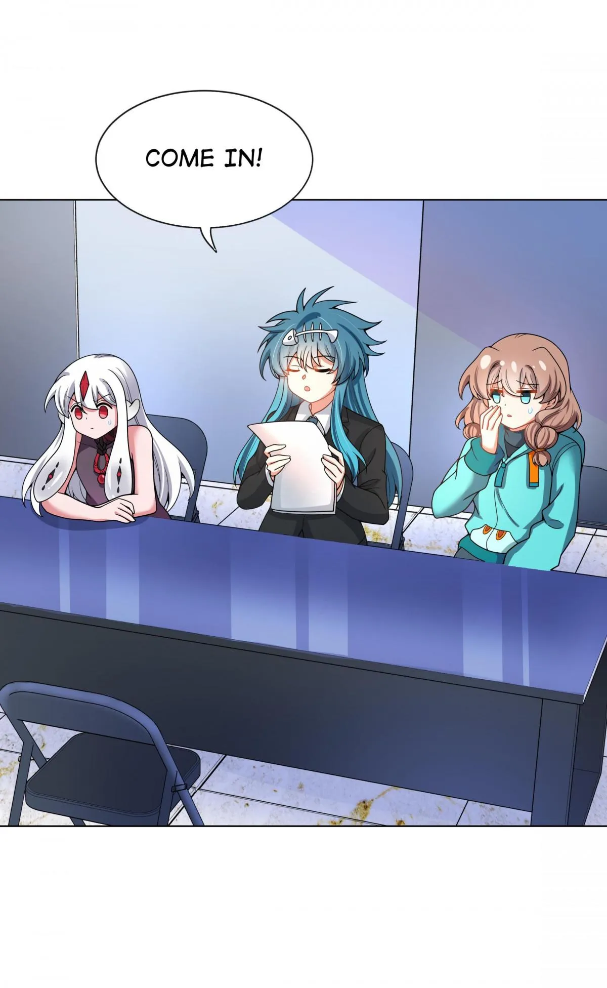 Working Overtime to Destroy the World! Chapter 104 page 17 - 