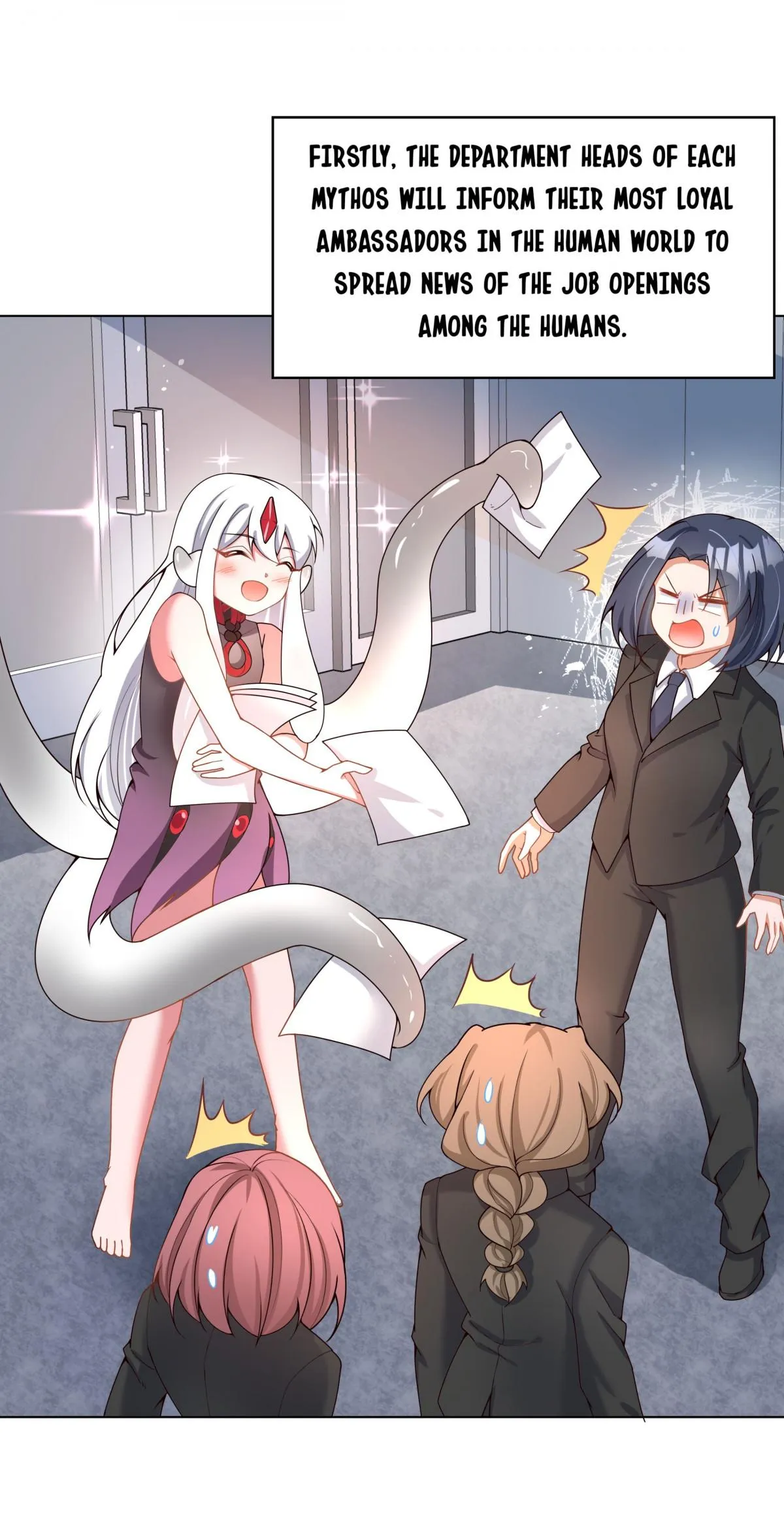 Working Overtime to Destroy the World! Chapter 104 page 6 - 