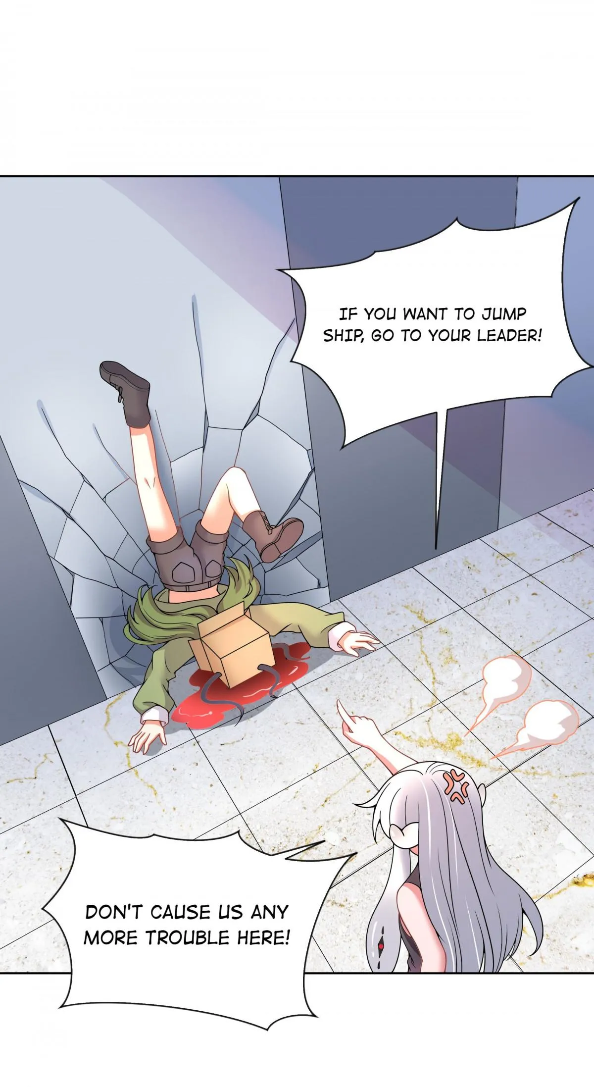Working Overtime to Destroy the World! Chapter 105 page 11 - 
