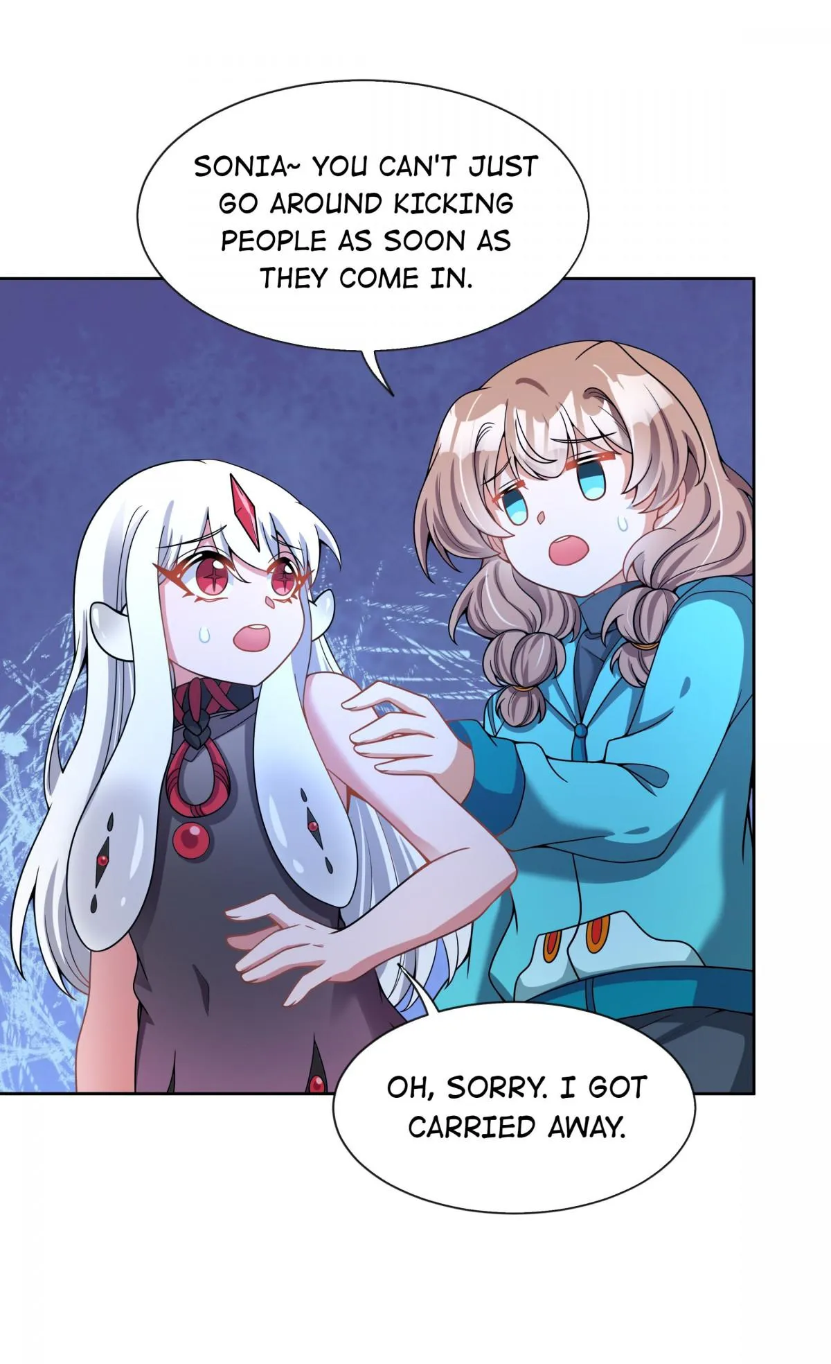 Working Overtime to Destroy the World! Chapter 105 page 12 - 