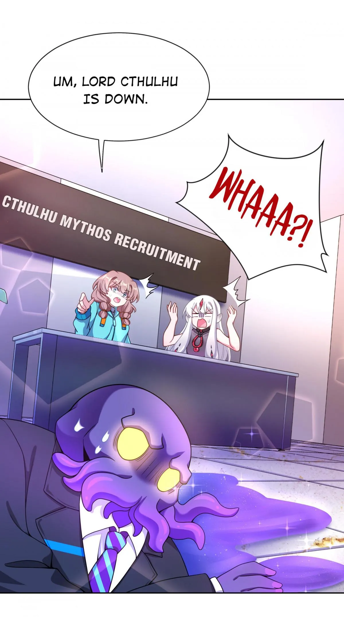 Working Overtime to Destroy the World! Chapter 105 page 38 - 