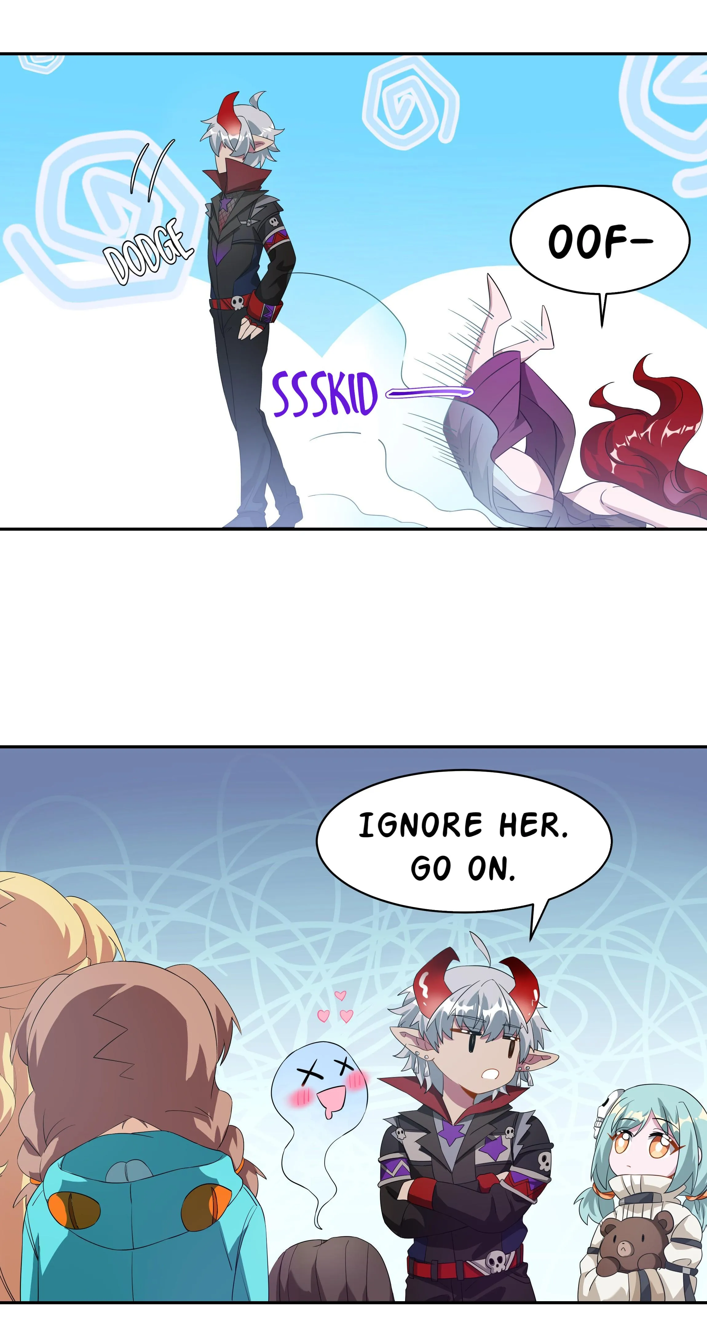 Working Overtime to Destroy the World! Chapter 33 page 8 - 