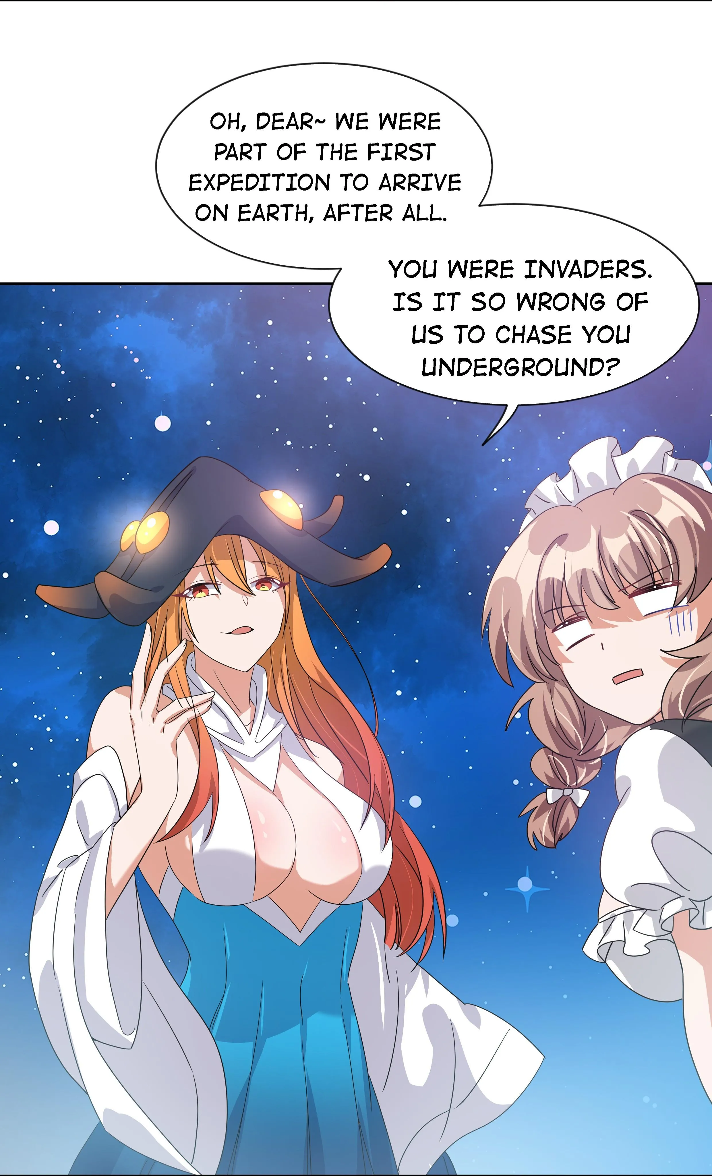 Working Overtime to Destroy the World! Chapter 44 page 17 - 