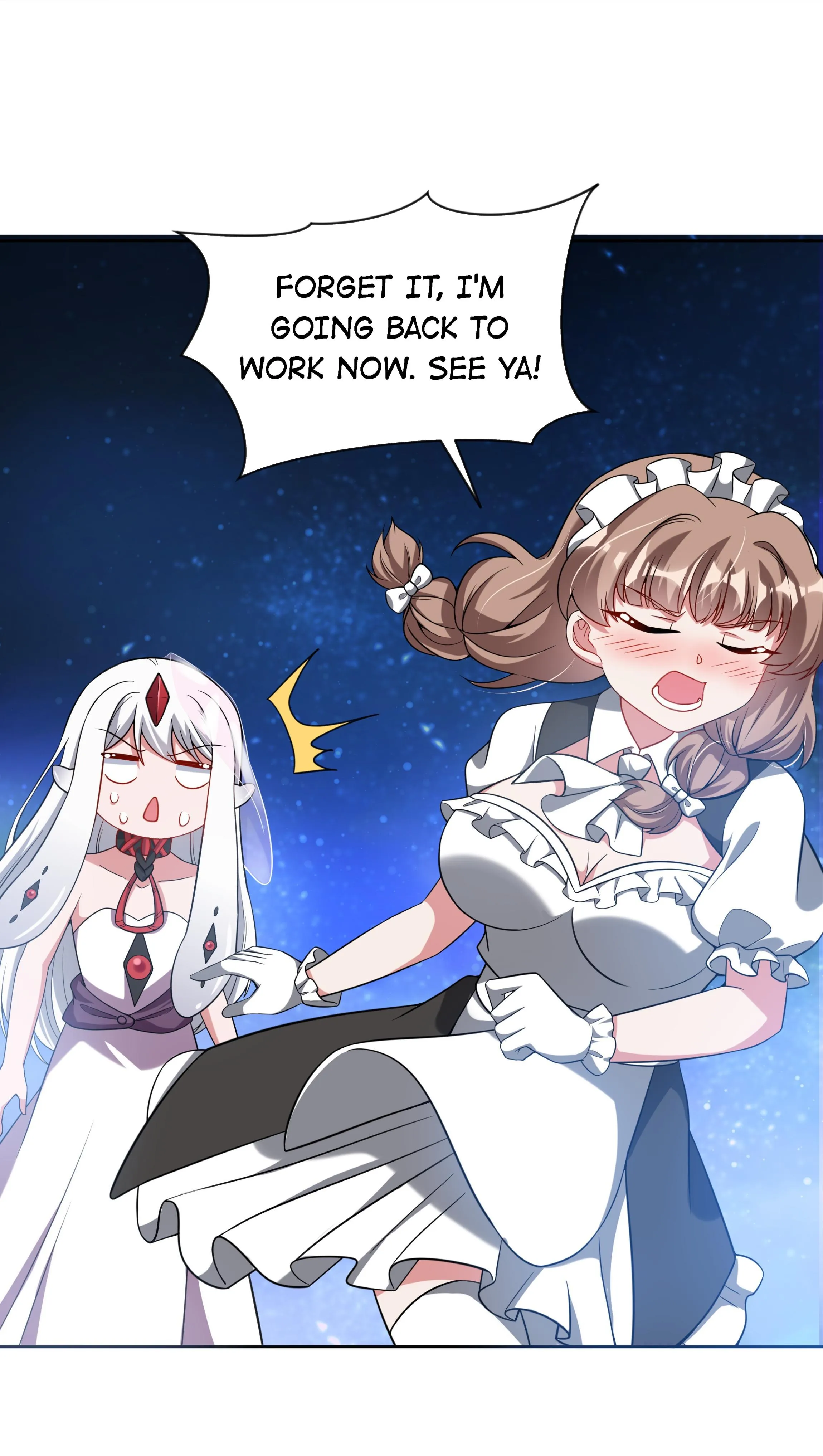 Working Overtime to Destroy the World! Chapter 46 page 27 - 