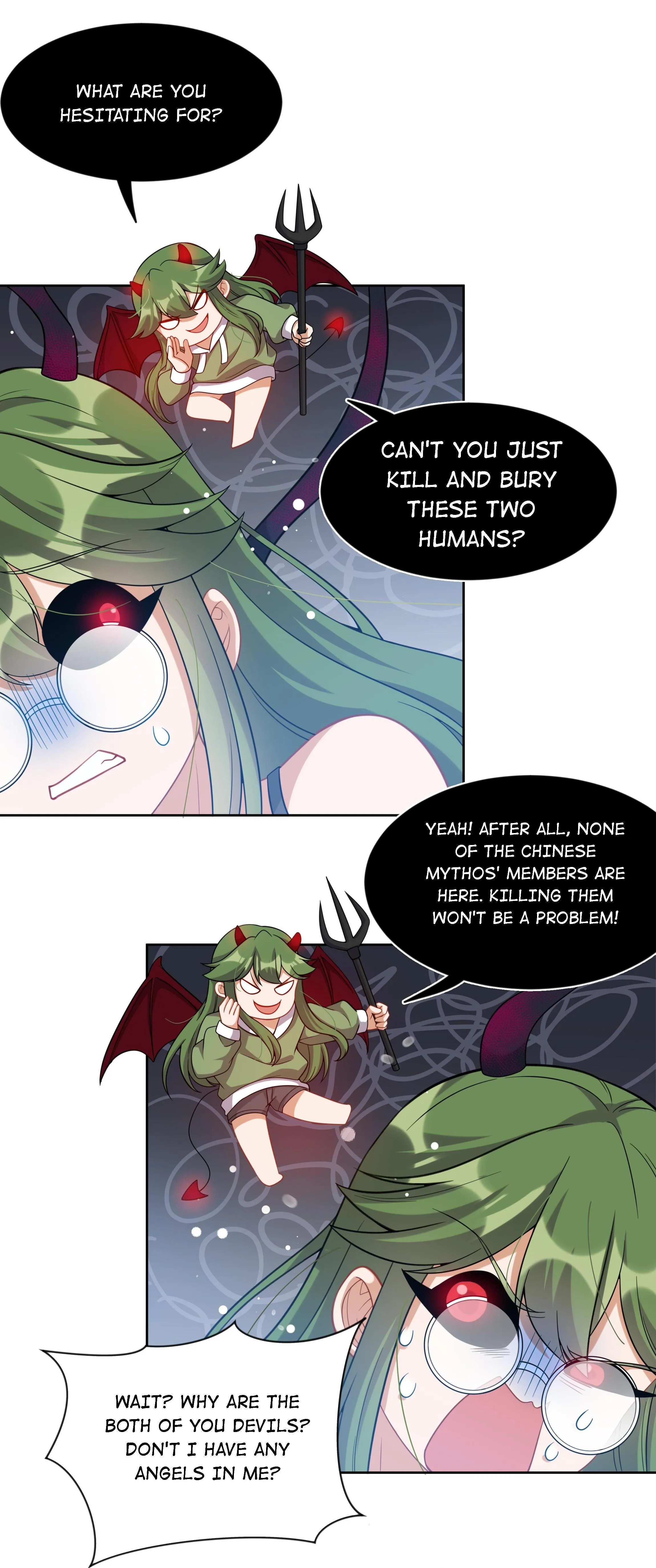 Working Overtime to Destroy the World! Chapter 49 page 22 - 