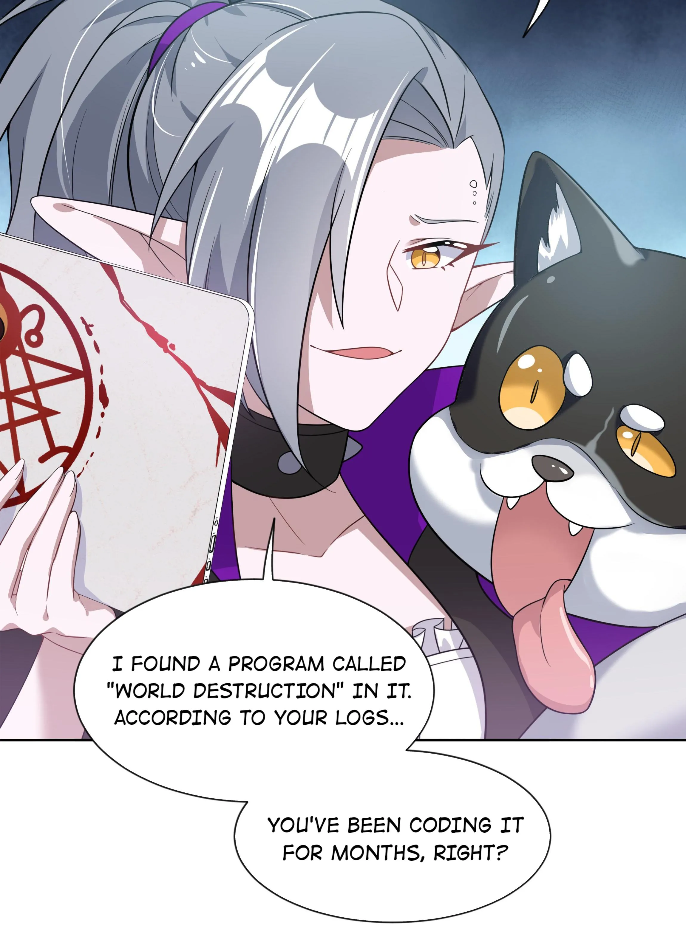 Working Overtime to Destroy the World! Chapter 60 page 37 - 