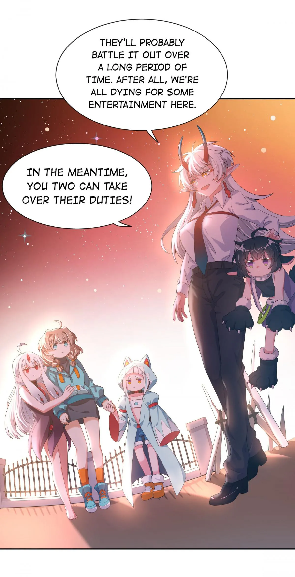 Working Overtime to Destroy the World! Chapter 78.1 page 12 - 