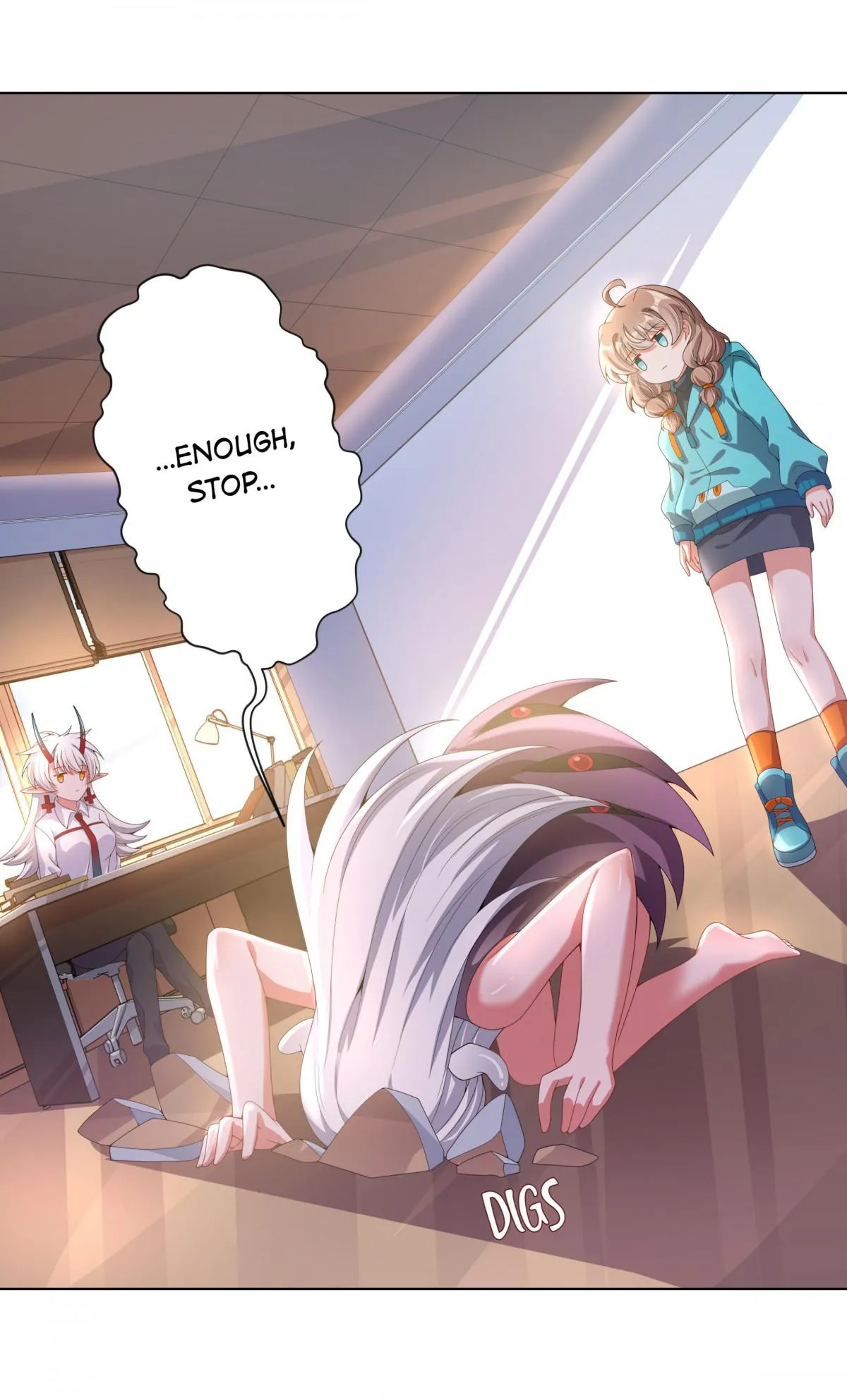 Working Overtime to Destroy the World! Chapter 80.1 page 24 - 