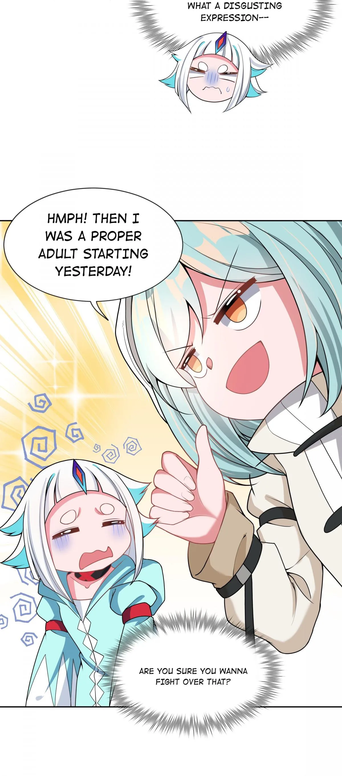 Working Overtime to Destroy the World! Chapter 86 page 28 - 
