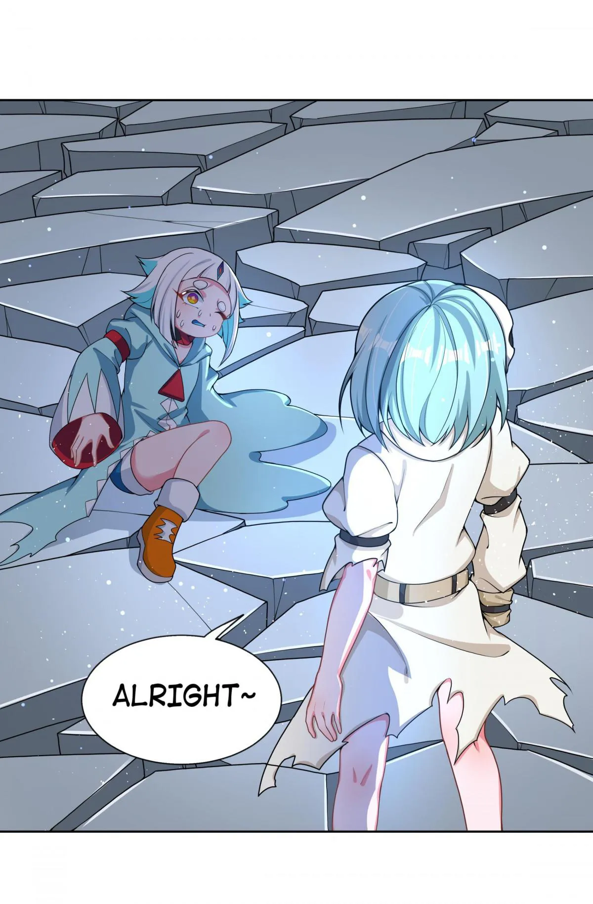 Working Overtime to Destroy the World! Chapter 90 page 38 - 