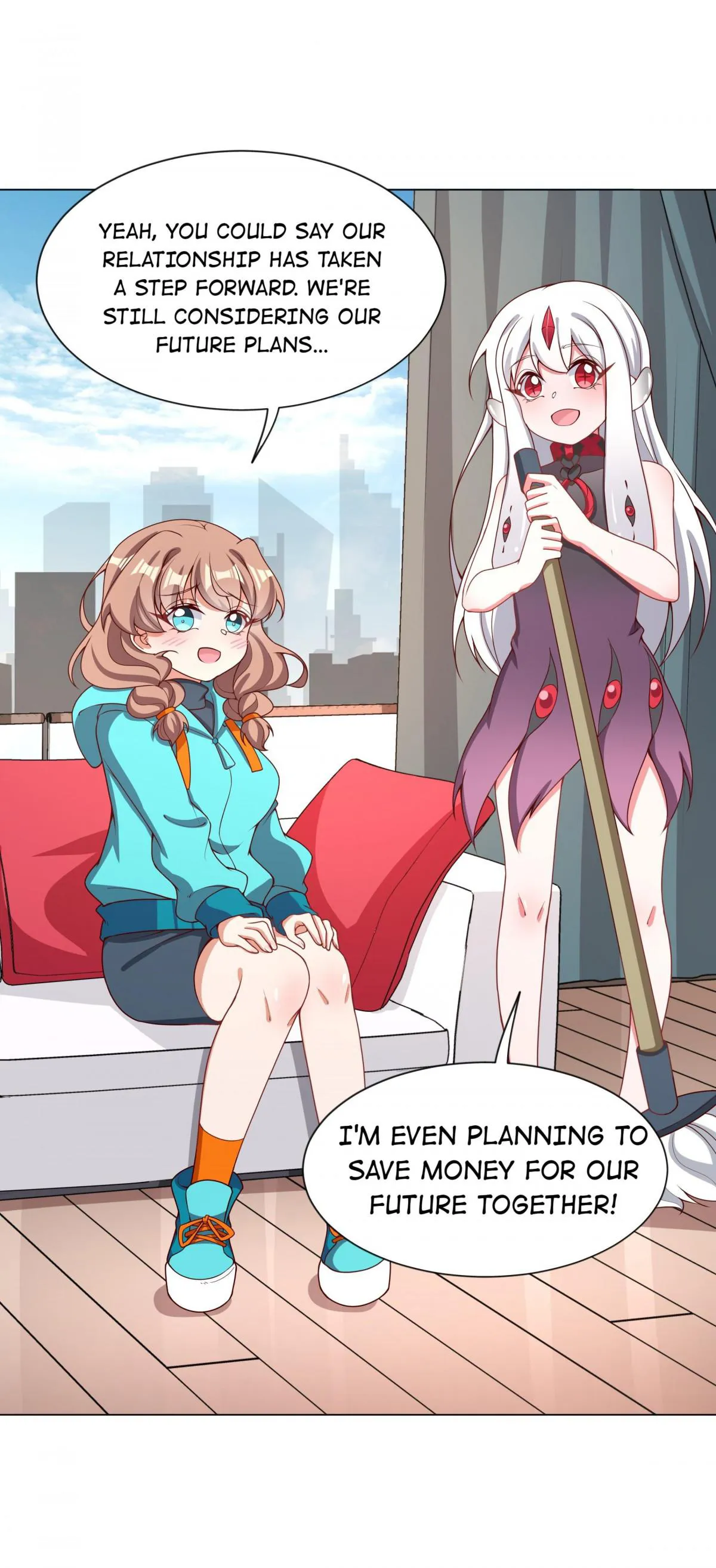 Working Overtime to Destroy the World! Chapter 93 page 19 - 