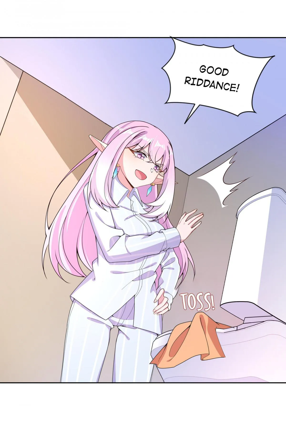 Working Overtime to Destroy the World! Chapter 95 page 8 - 