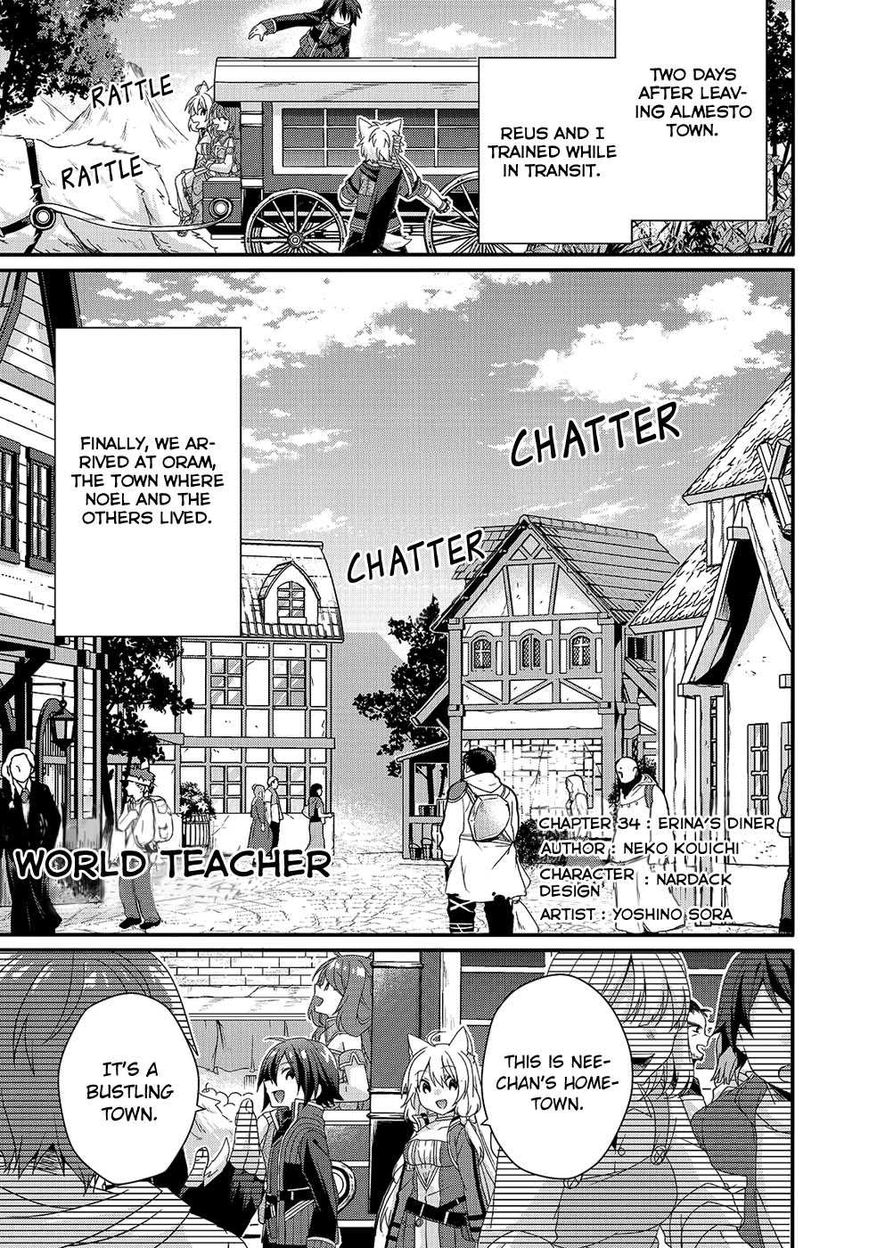 World Teacher - Isekaishiki Kyouiku Agent Chapter 34 page 1 - 