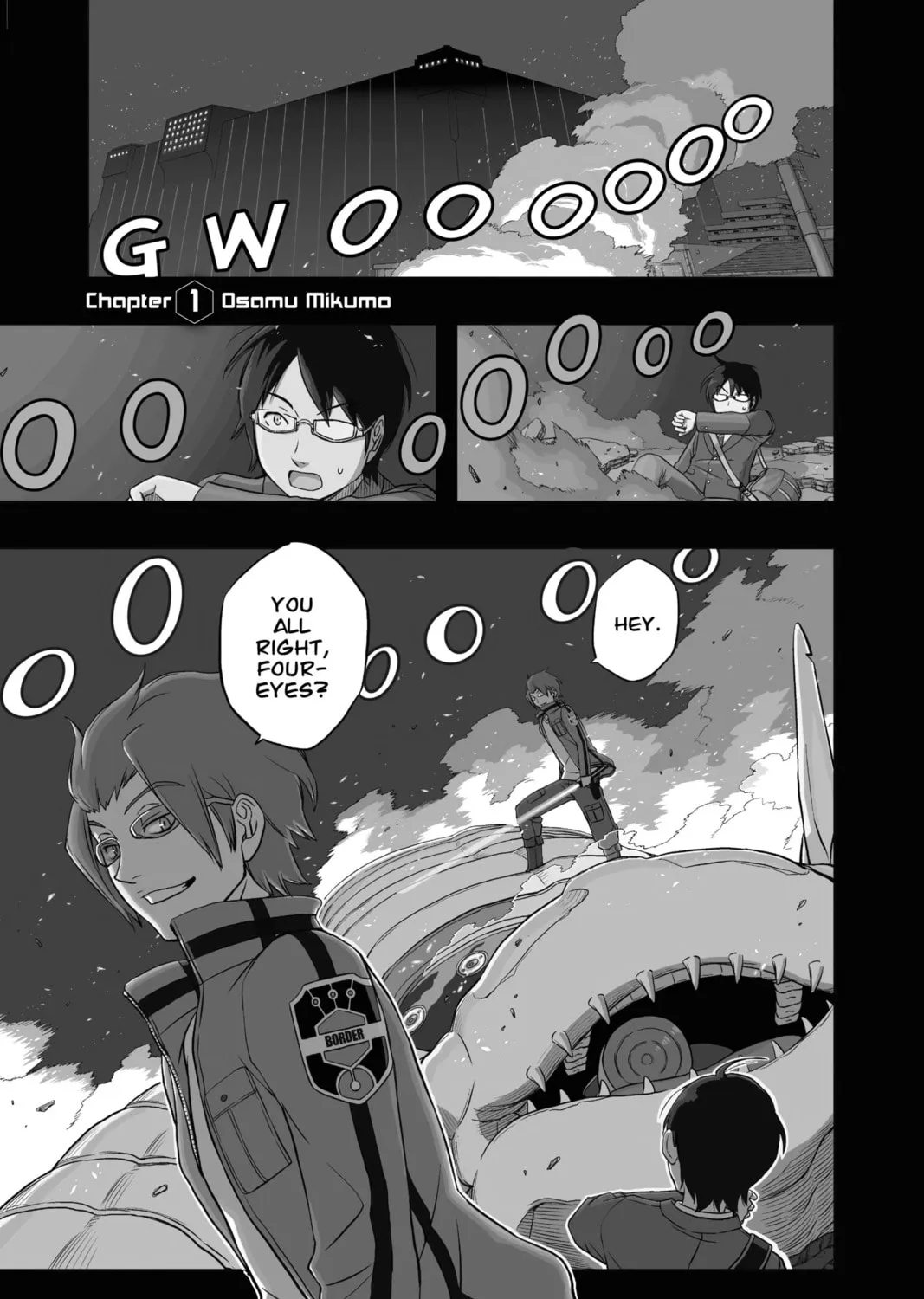 World Trigger Chapter 1 page 1 - 