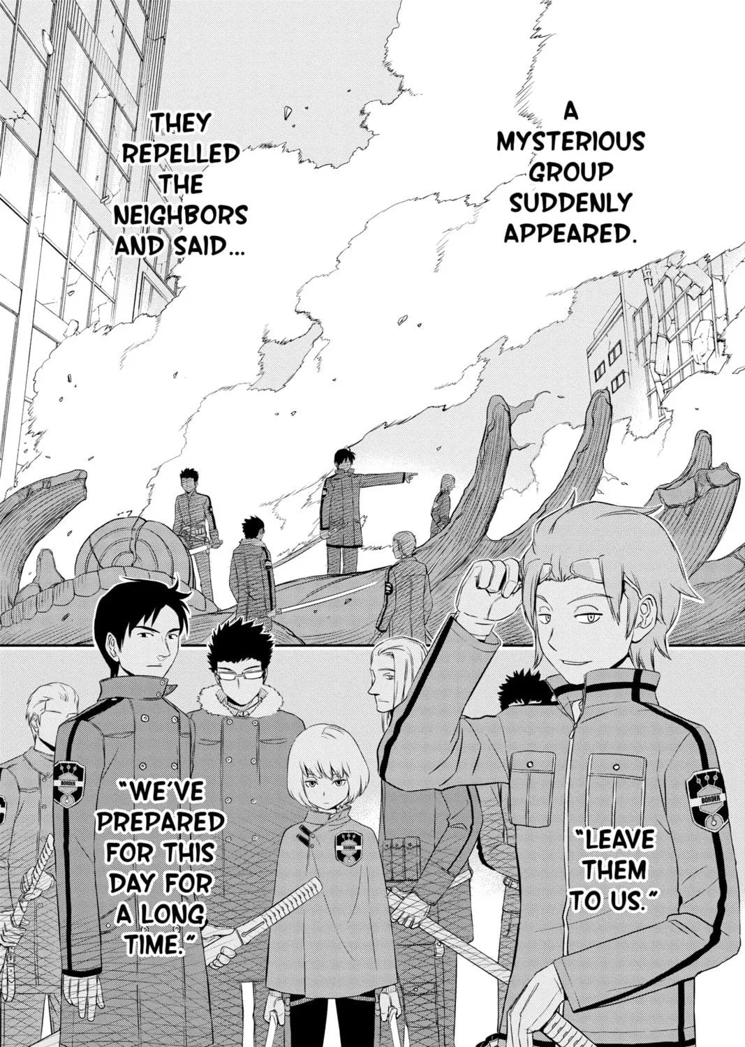 World Trigger Chapter 1 page 11 - 