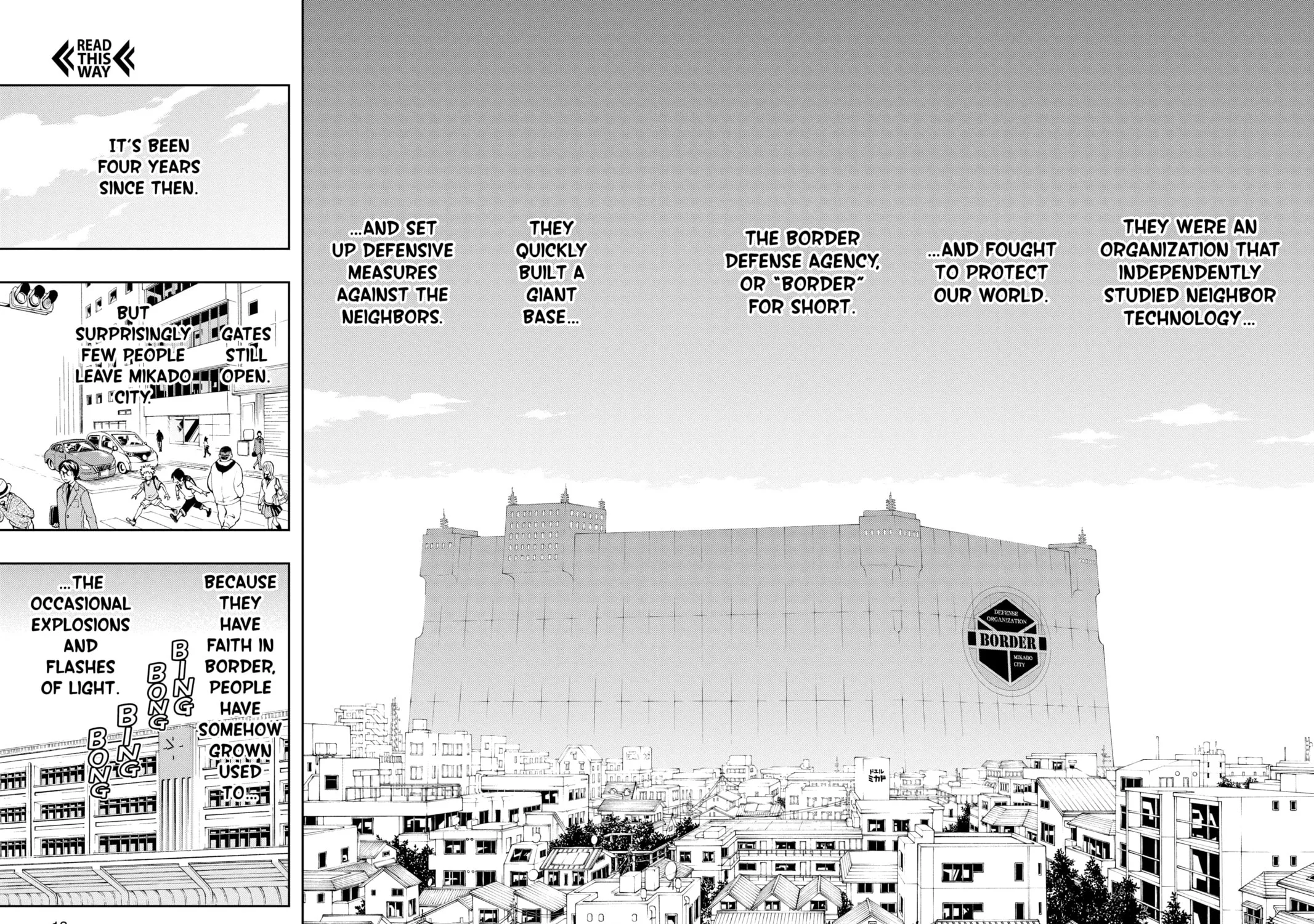World Trigger Chapter 1 page 13 - 