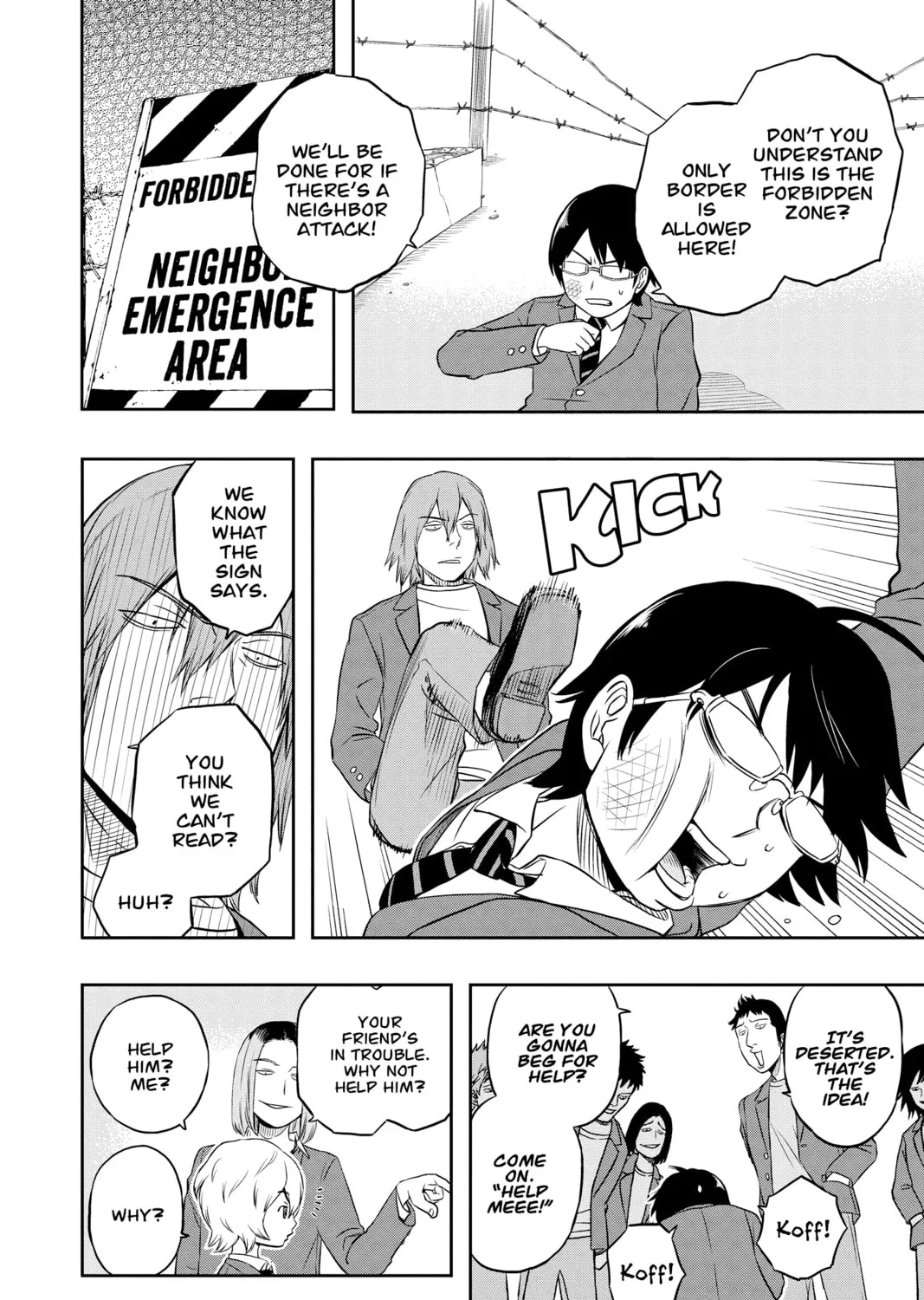 World Trigger Chapter 1 page 55 - 