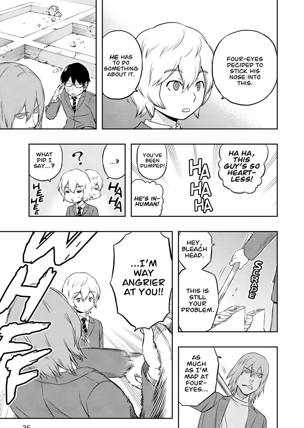 World Trigger Chapter 1 page 57 - 