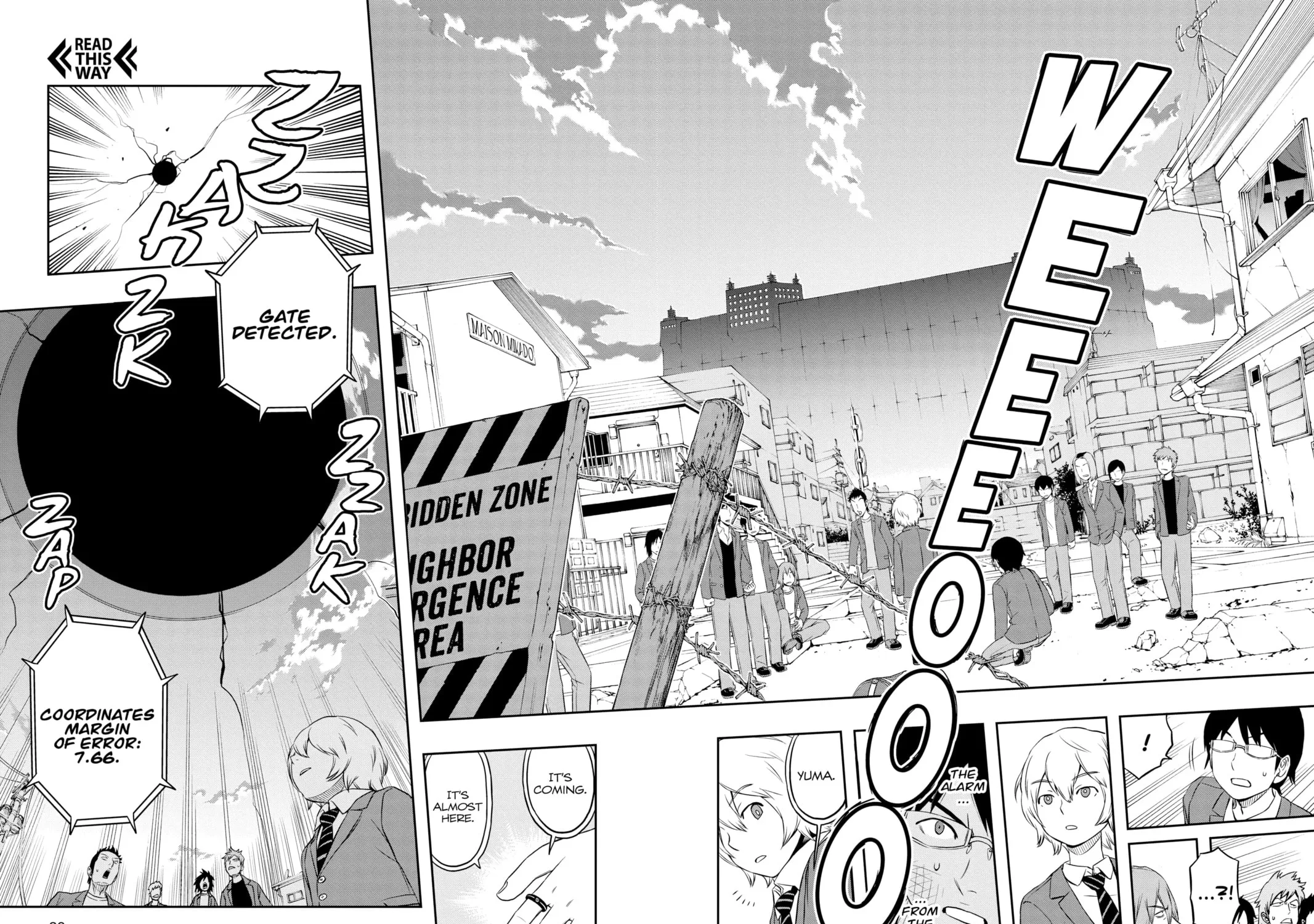 World Trigger Chapter 1 page 63 - 