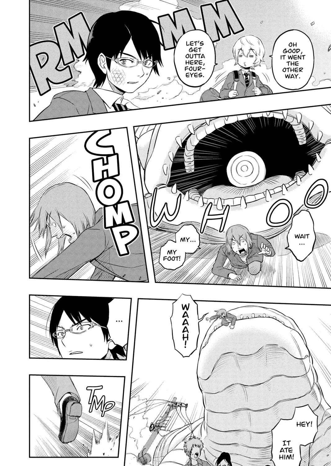 World Trigger Chapter 1 page 67 - 