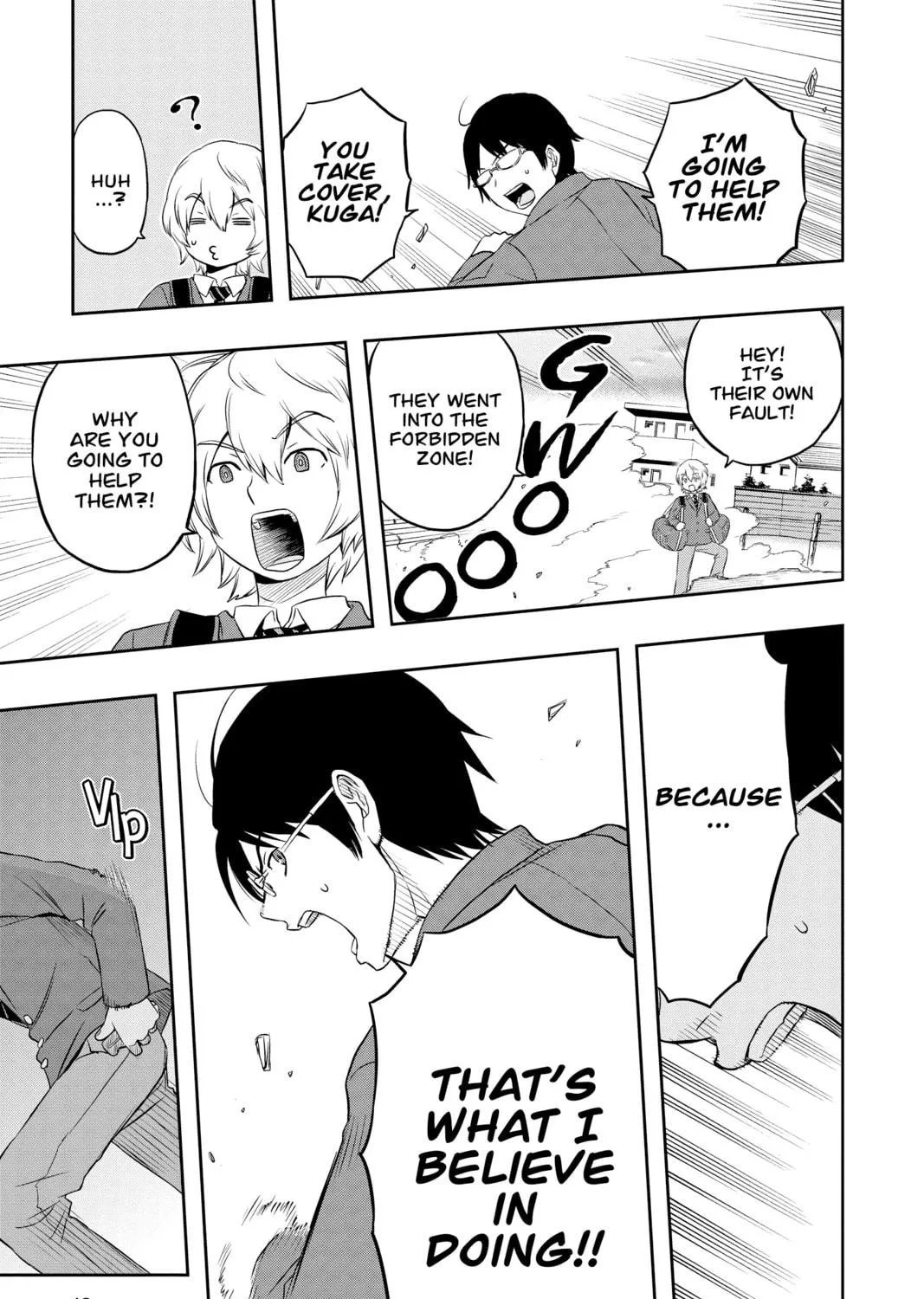 World Trigger Chapter 1 page 69 - 
