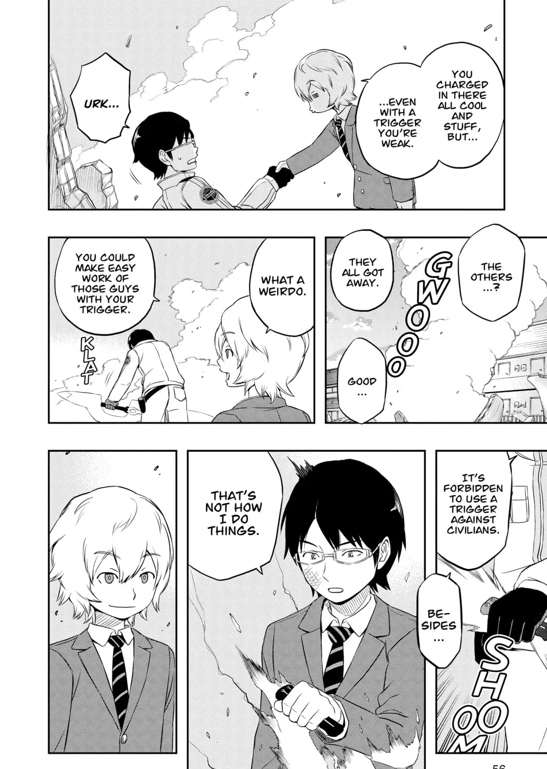 World Trigger Chapter 1 page 91 - 