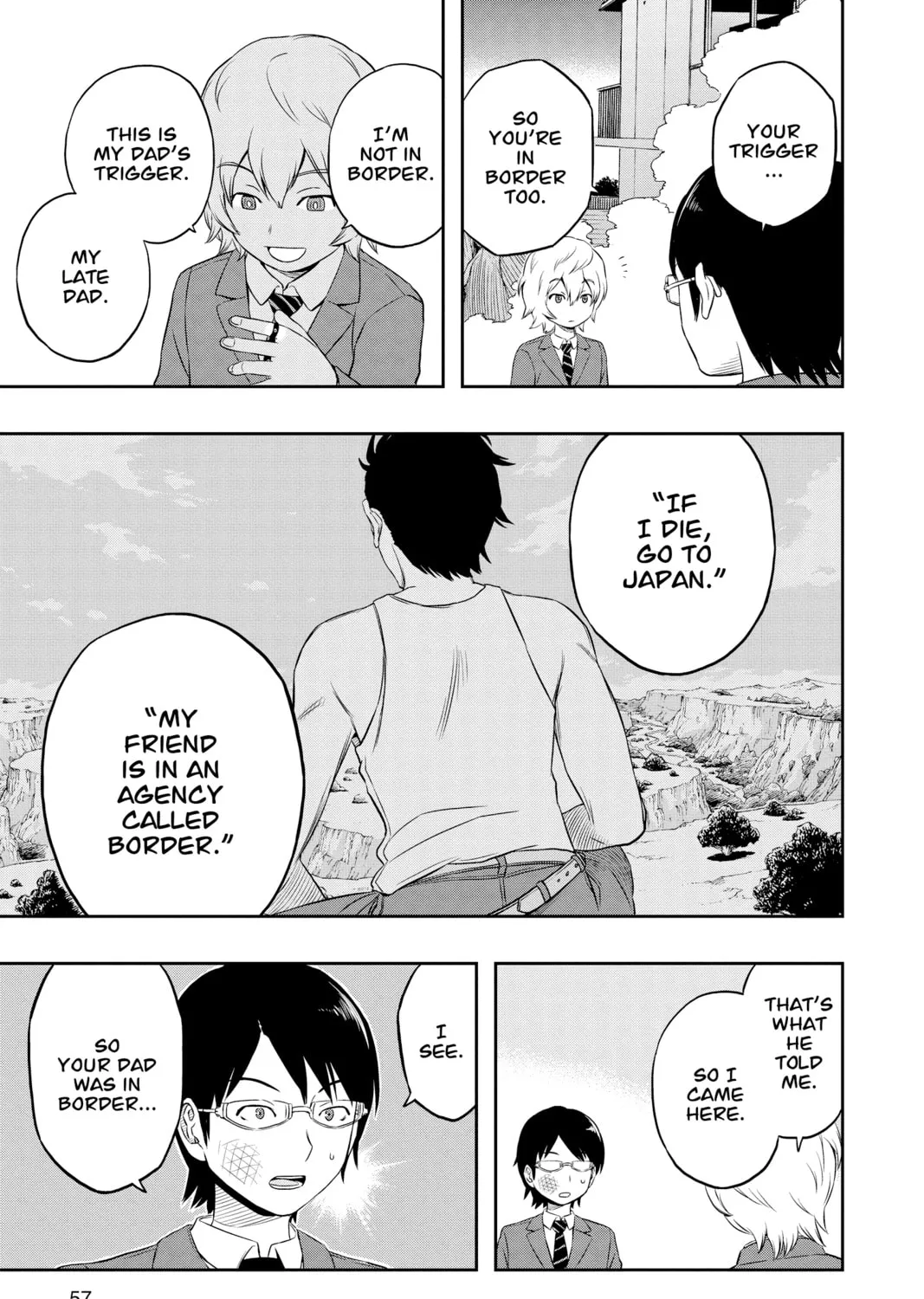 World Trigger Chapter 1 page 93 - 