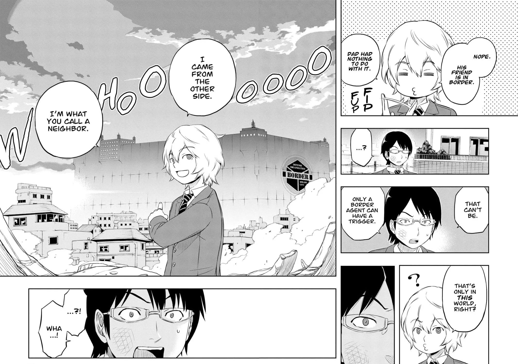 World Trigger Chapter 1 page 95 - 