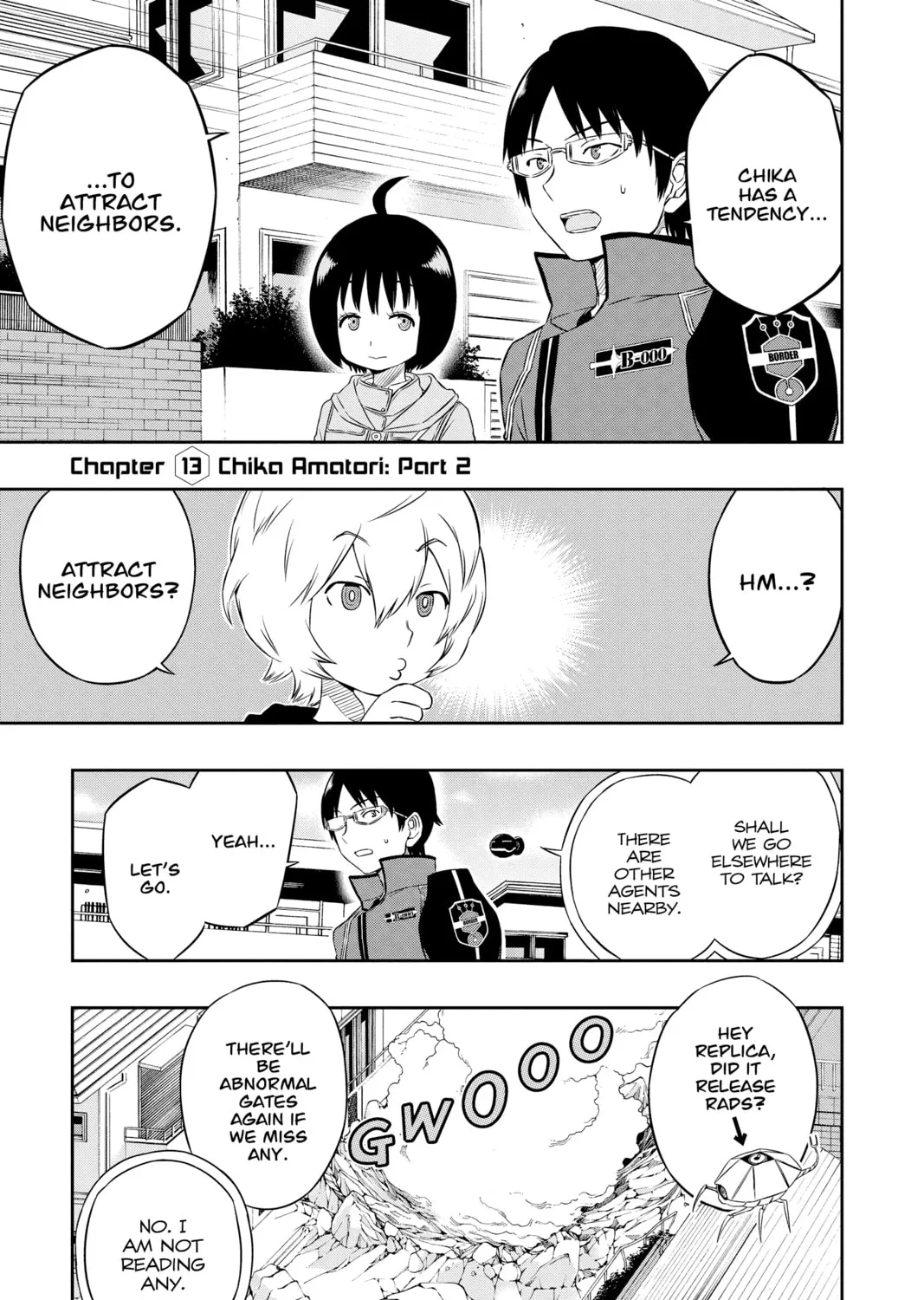 World Trigger Chapter 13 page 1 - 