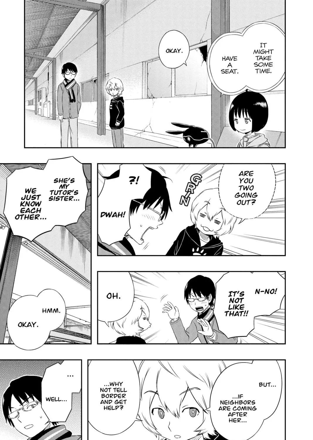 World Trigger Chapter 13 page 17 - 