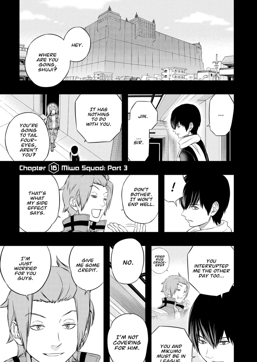 World Trigger Chapter 16 page 1 - 