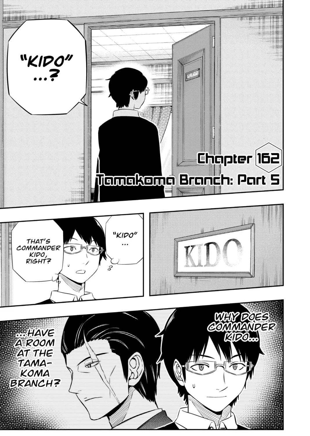 World Trigger Chapter 162 page 1 - 
