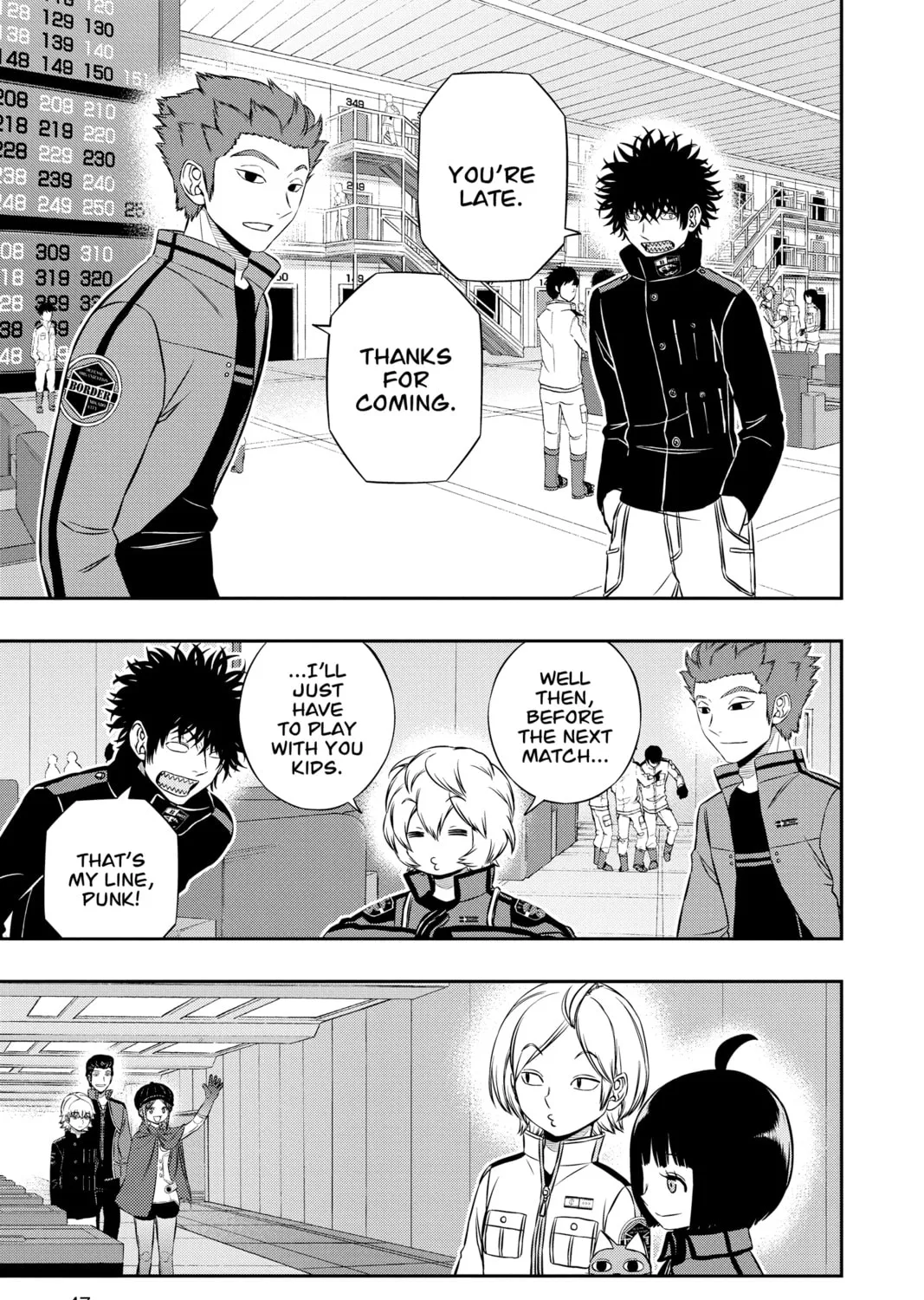 World Trigger Chapter 162 page 37 - 