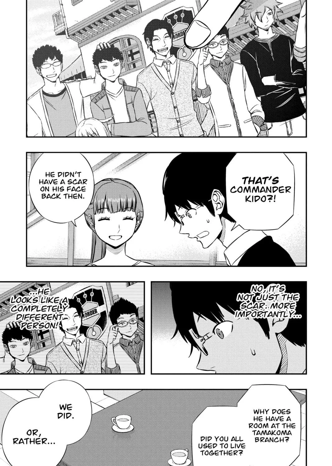 World Trigger Chapter 162 page 9 - 