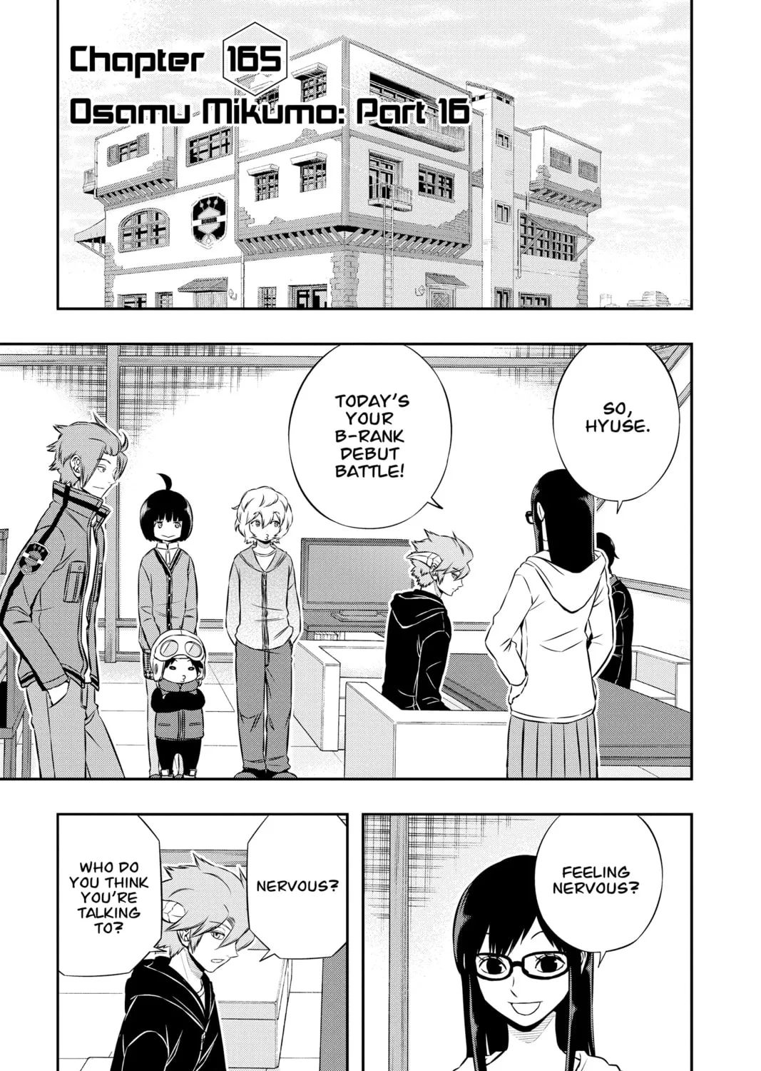 World Trigger Chapter 165 page 1 - 