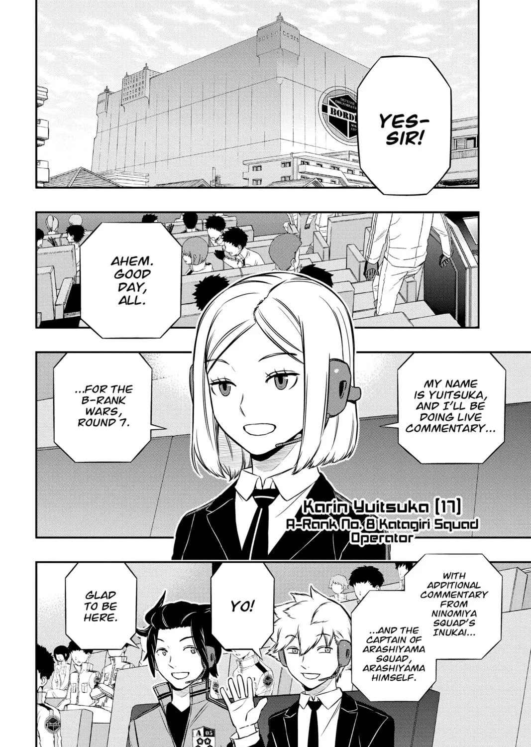 World Trigger Chapter 165 page 11 - 