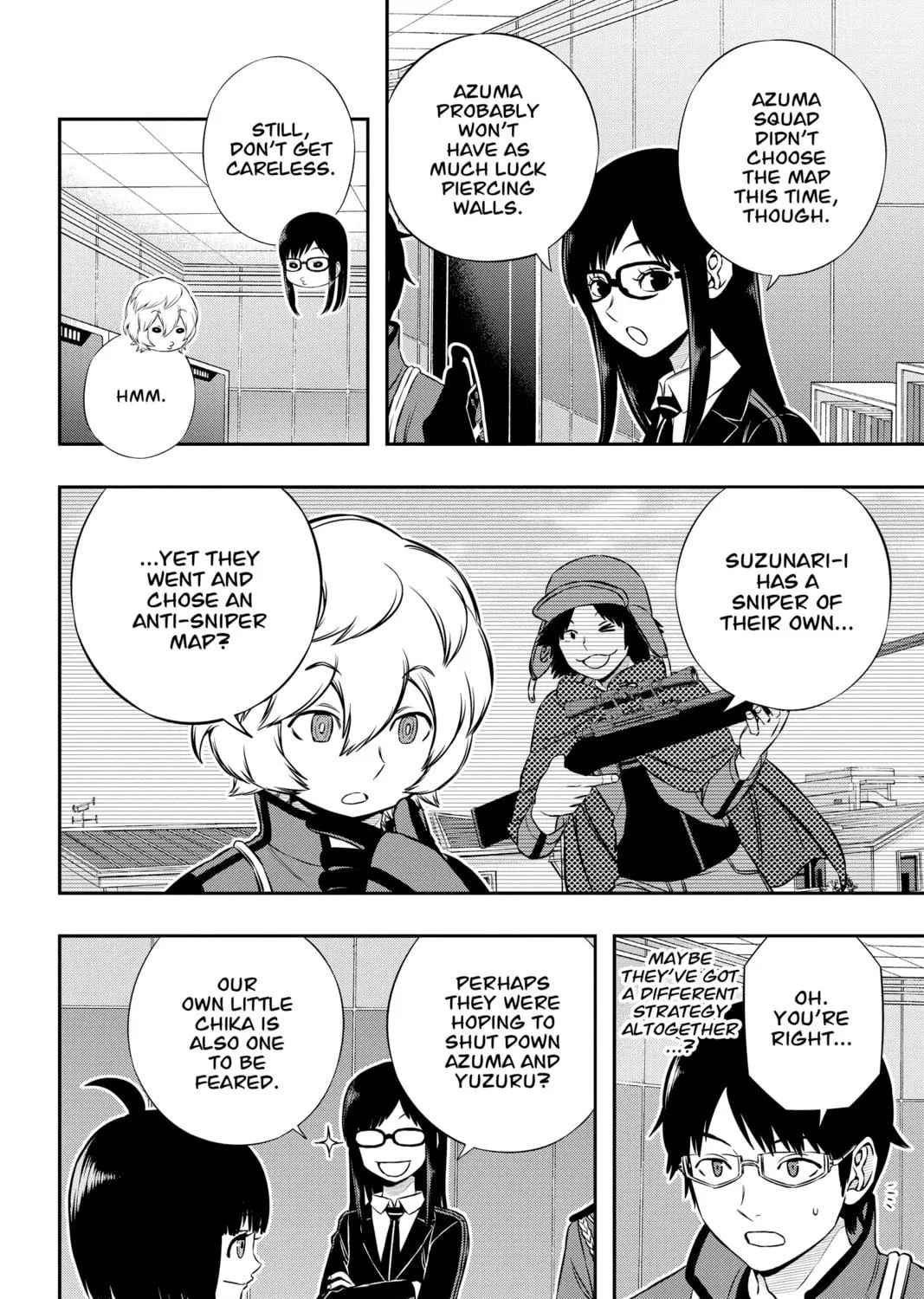 World Trigger Chapter 165 page 35 - 
