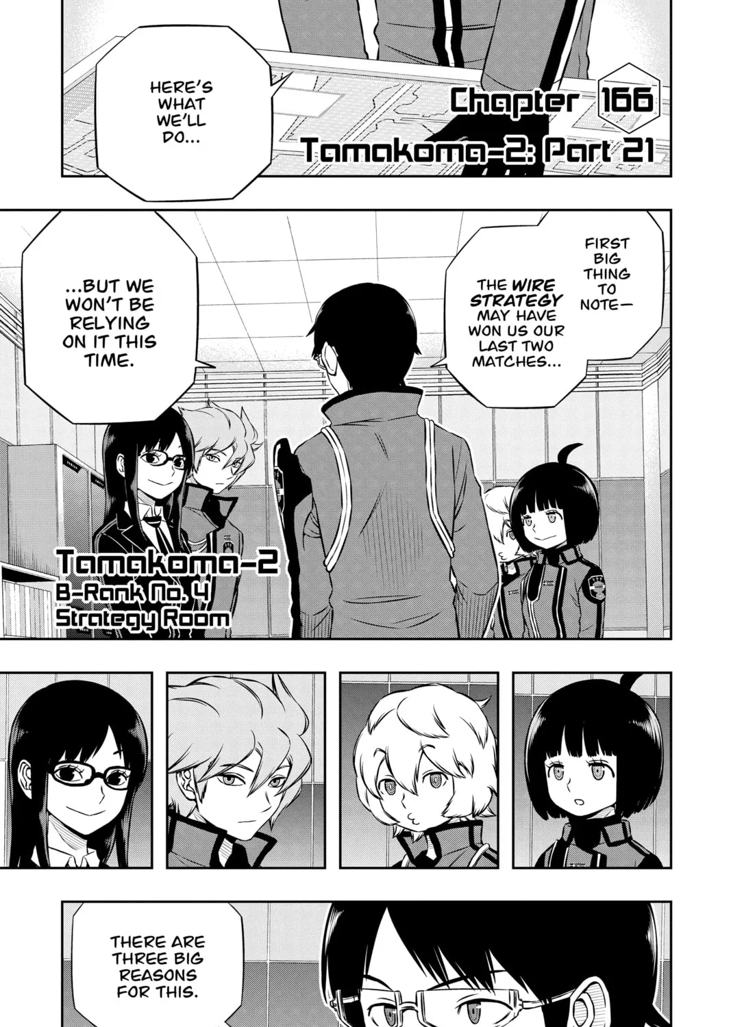 World Trigger Chapter 166 page 1 - 