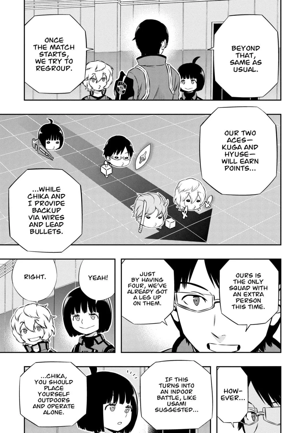 World Trigger Chapter 166 page 9 - 