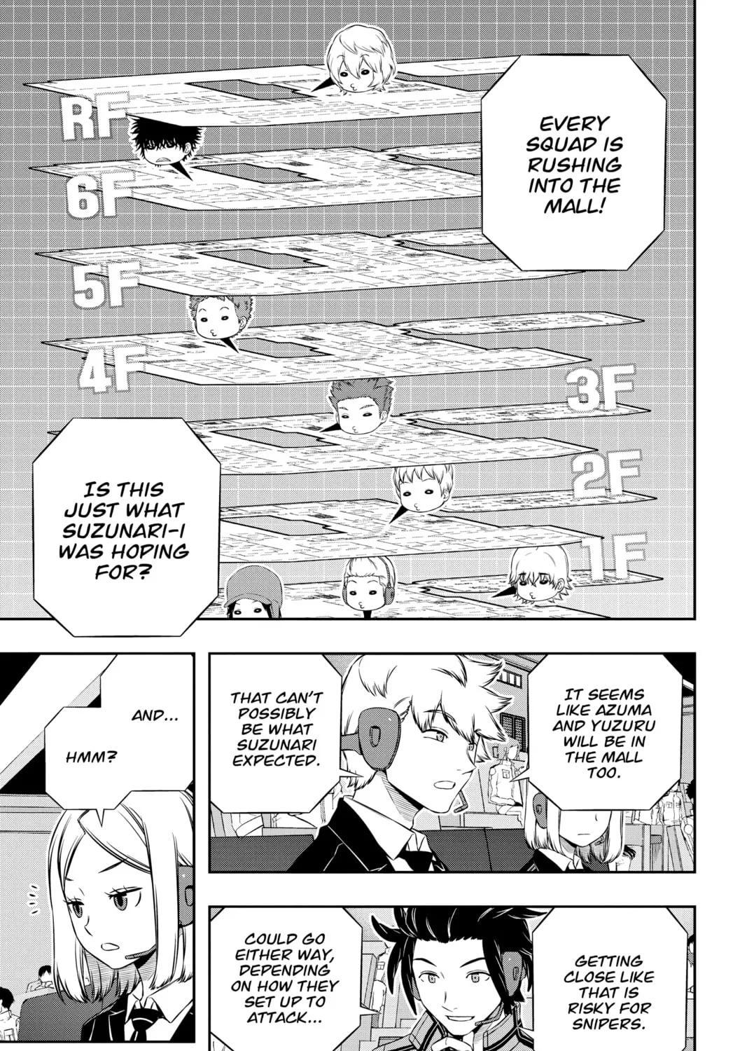 World Trigger Chapter 167 page 21 - 