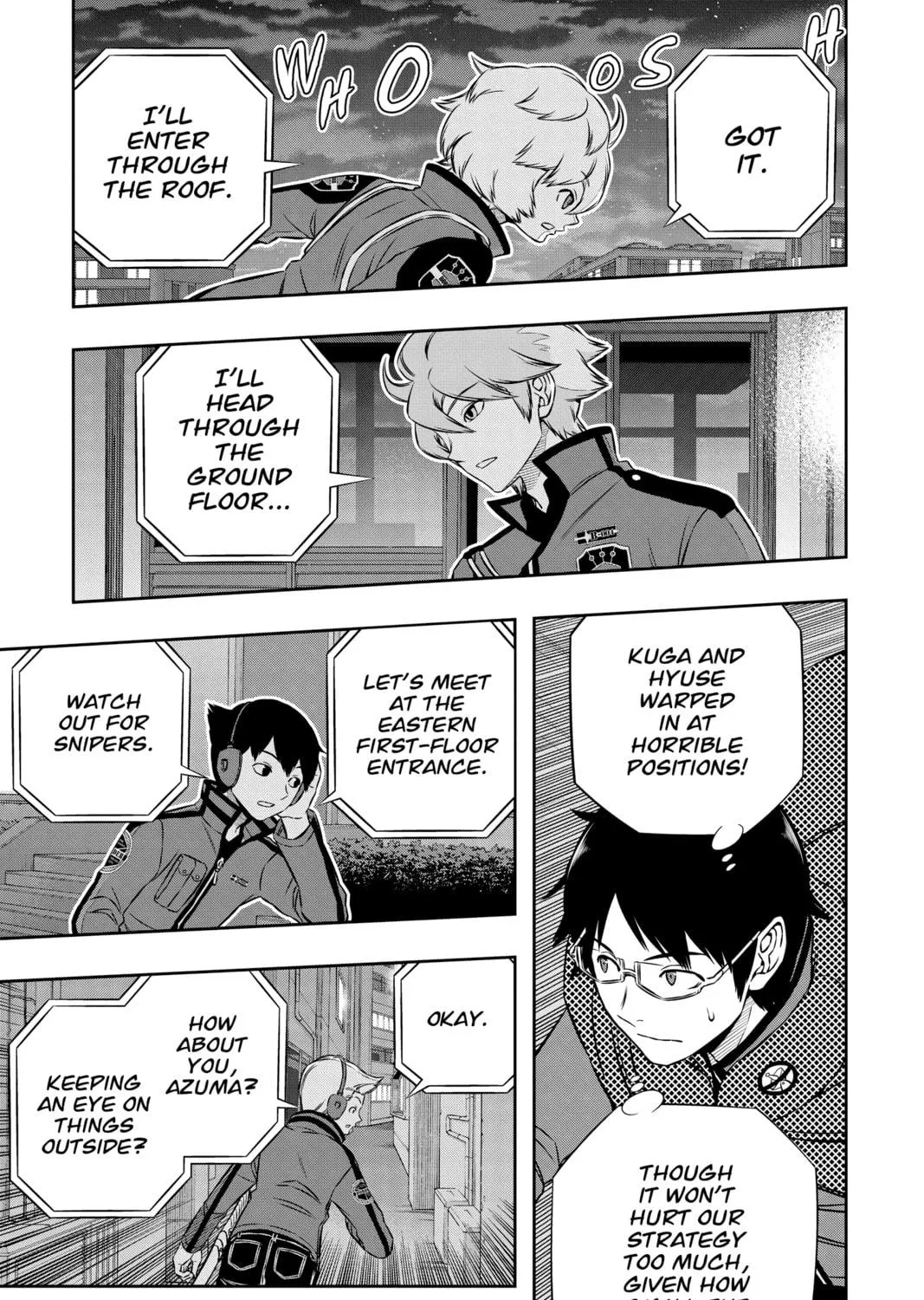 World Trigger Chapter 167 page 9 - 